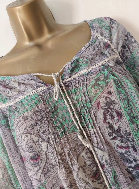 Indigo Indigo vintage sheer top 8 Size S / US 4 / IT 40 - 2 Thumbnail