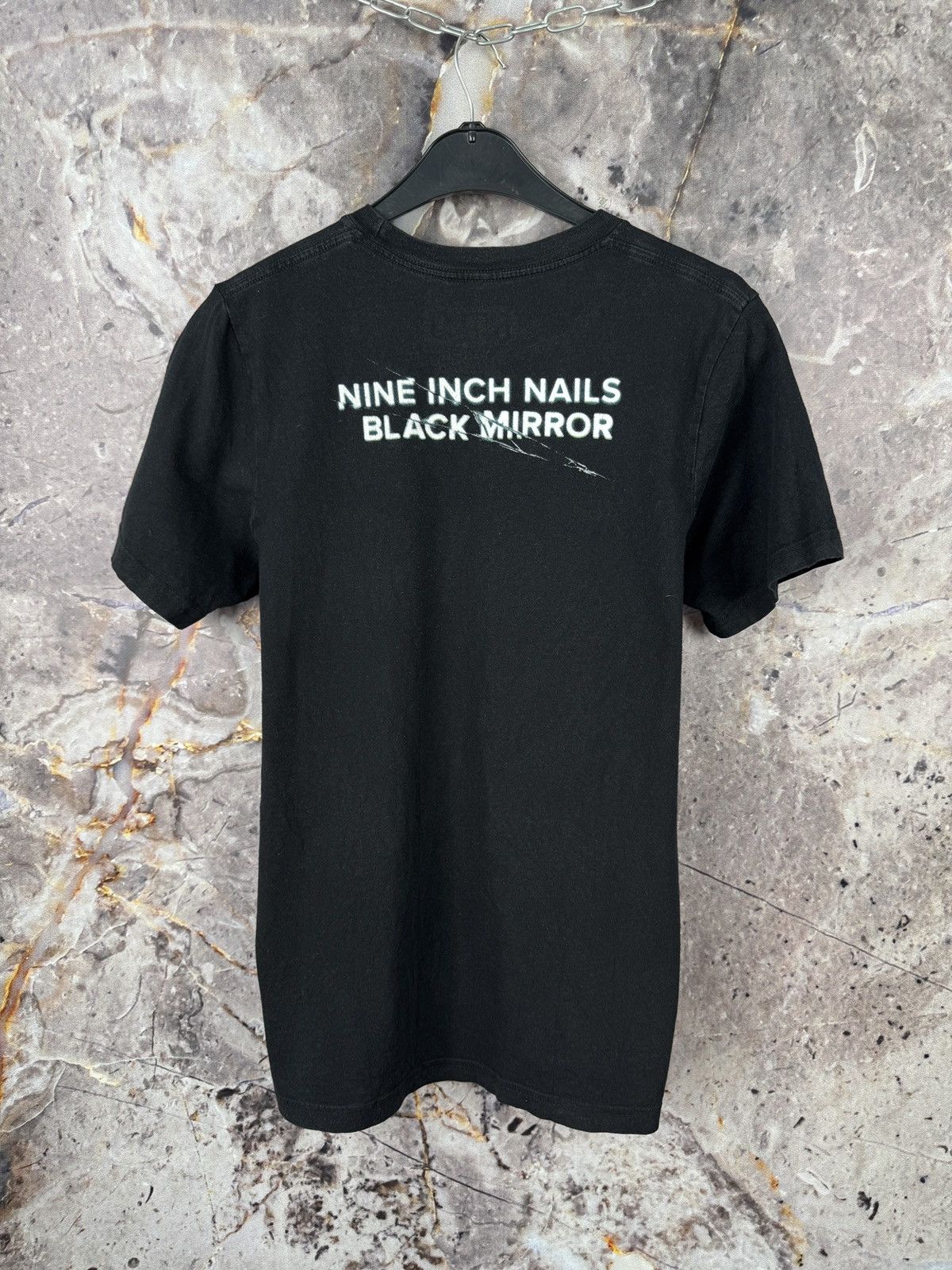 Japanese Brand Nine Inch Nails Black Mirror T-Shirt Limited Edition Size M Size US M / EU 48-50 / 2 - 8 Thumbnail