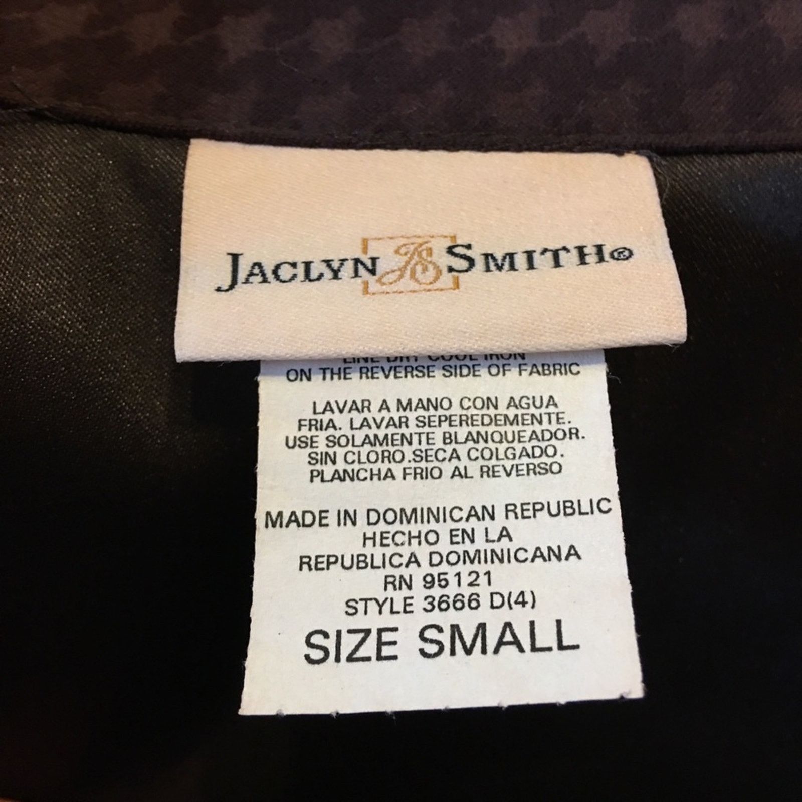 Other Jaclyn Smith brown soft button front shirt S Size S / US 4 / IT 40 - 7 Thumbnail