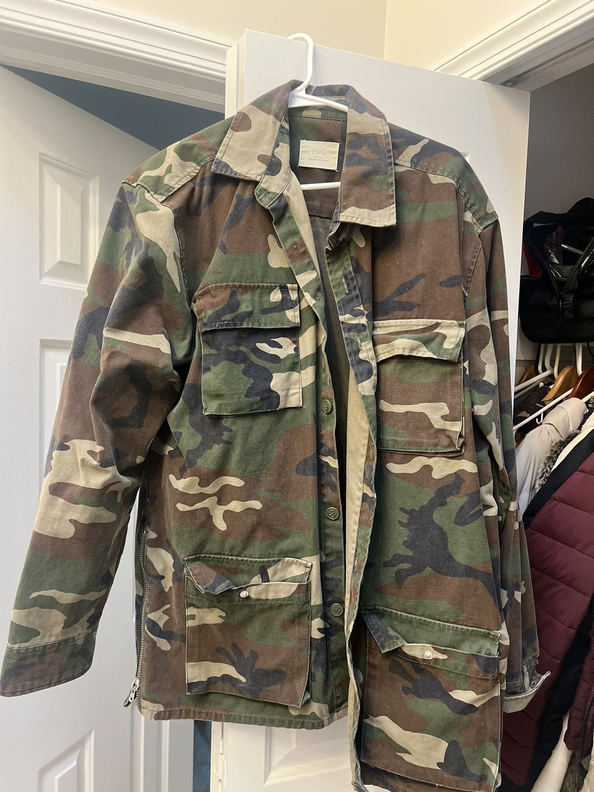 Fear Of God Camo Jacket | Grailed