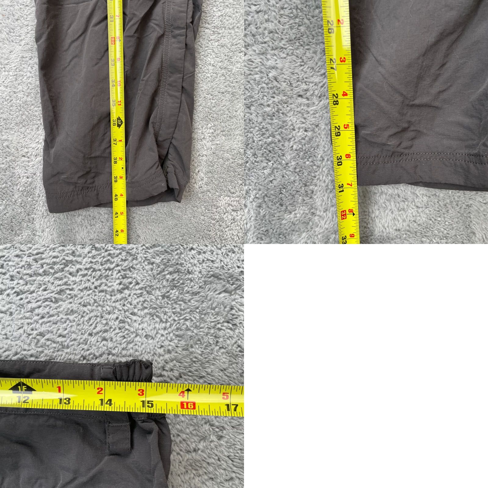 Vintage Craghoppers Pants Mens 34 Gray Convertible Cargo Utility Logo Outdoor Hiking MTB Pants Size US 34 / EU 50 - 8 Thumbnail