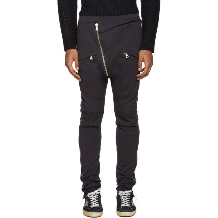 Balmain Balmain Zippered Lounge Pants Size US 34 / EU 50 - 1 Thumbnail