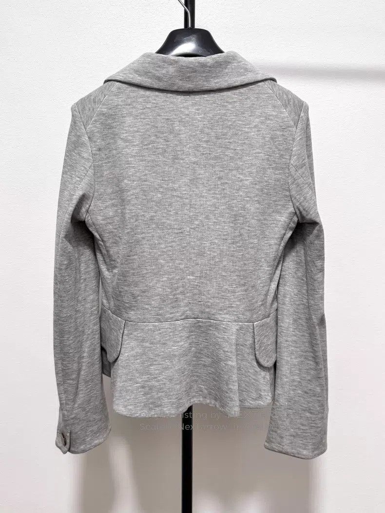 Vivienne Westwood Vivienne Westwood Gray Cotton Velvet Heart Collar Blazer J Size M / US 6-8 / IT 42-44 - 7 Thumbnail