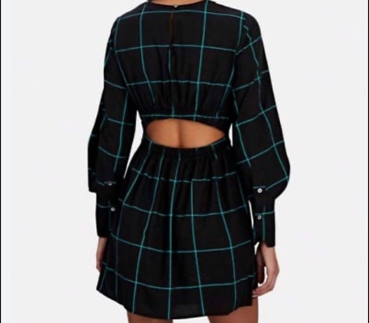 Staud BNWT Staud Crosshill Plaid Dress Size Small Size S / US 4 / IT 40 - 2 Thumbnail