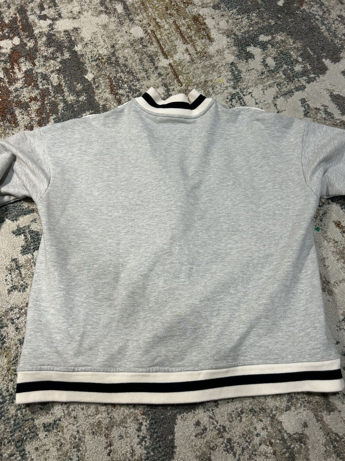 Lauren Ralph Lauren Lauren Ralph Lauren Grey Zip Track Jacket Size L / US 10 / IT 46 - 8 Thumbnail