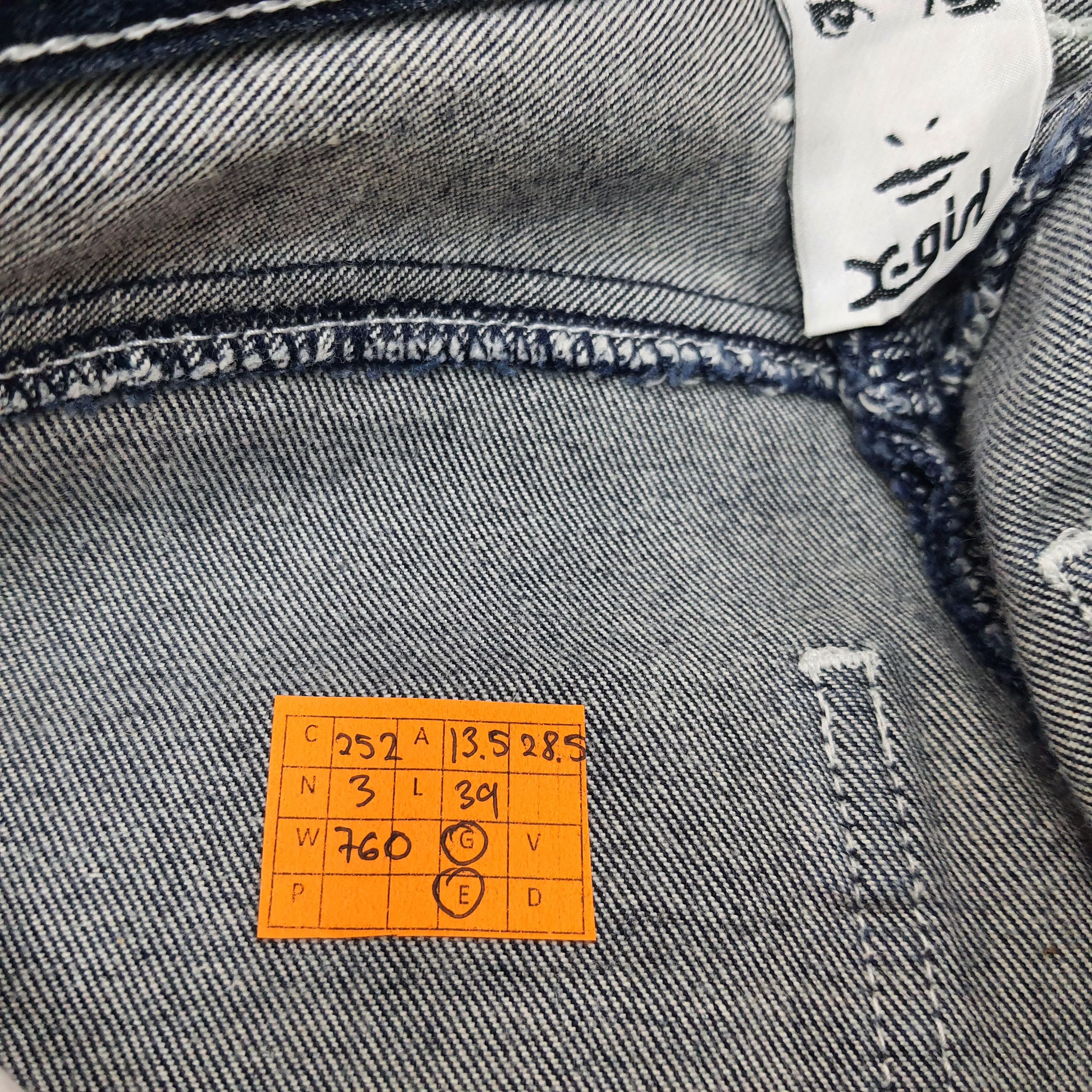 X-Girl Vintage X-girl Japanese Streetwear Brand Denim Pants C252N3 Size 27" / US 4 / IT 40 - 11 Thumbnail