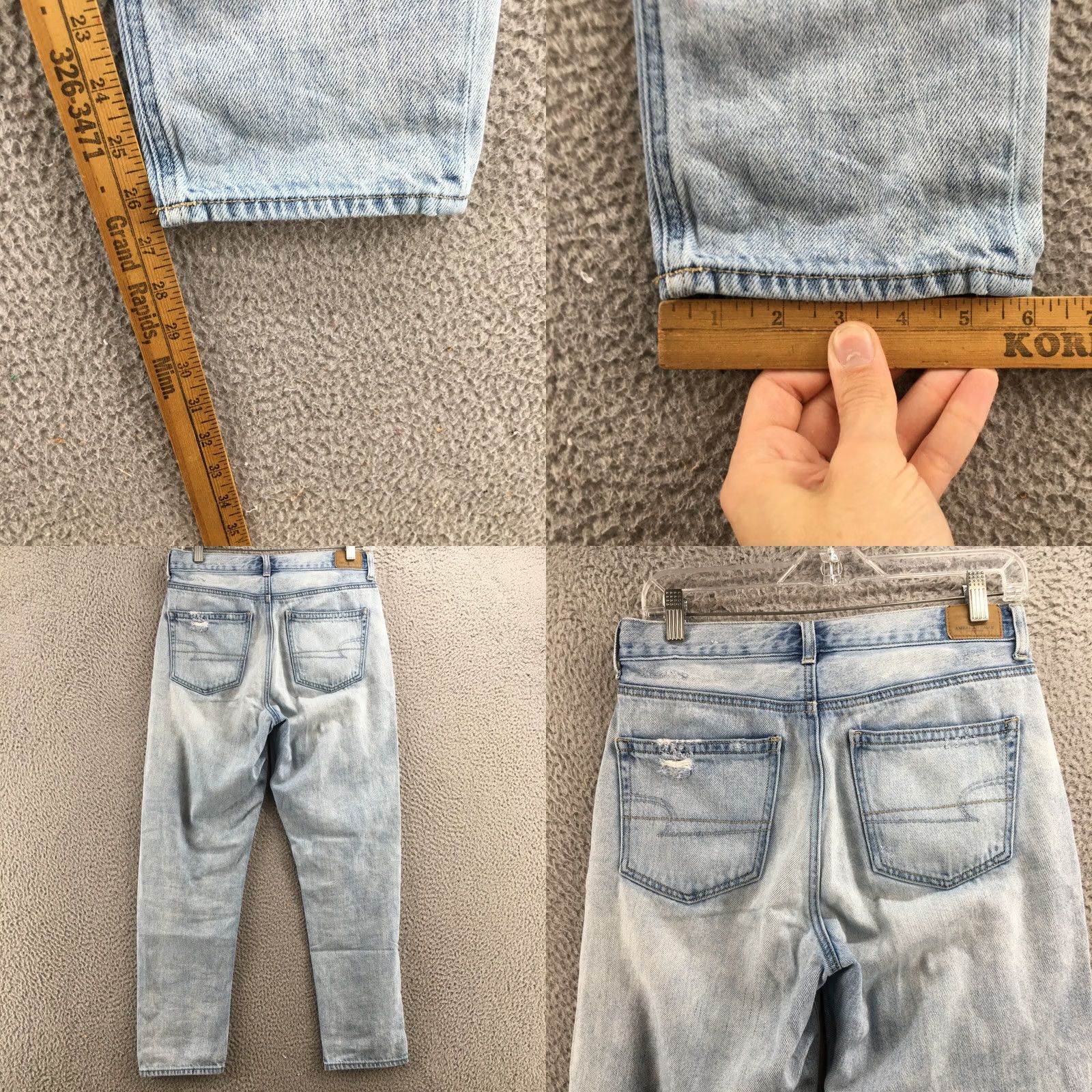 American Eagle Outfitters American Eagle Outfitters Mom Jeans Women 6R Regular Blue Denim Hi-Rise Jeans Womens 6 Regular Blue Denim Hi-Rise Jeans Size 28" / US 6 / IT 42 - 8 Thumbnail