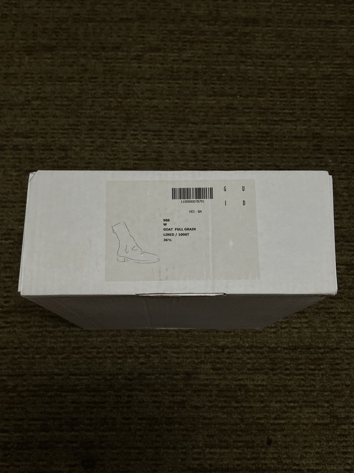 Guidi Guidi 988 Womens Backzips - Full Grain Goat Leather Size US 6.5 / IT 36.5 - 11 Thumbnail