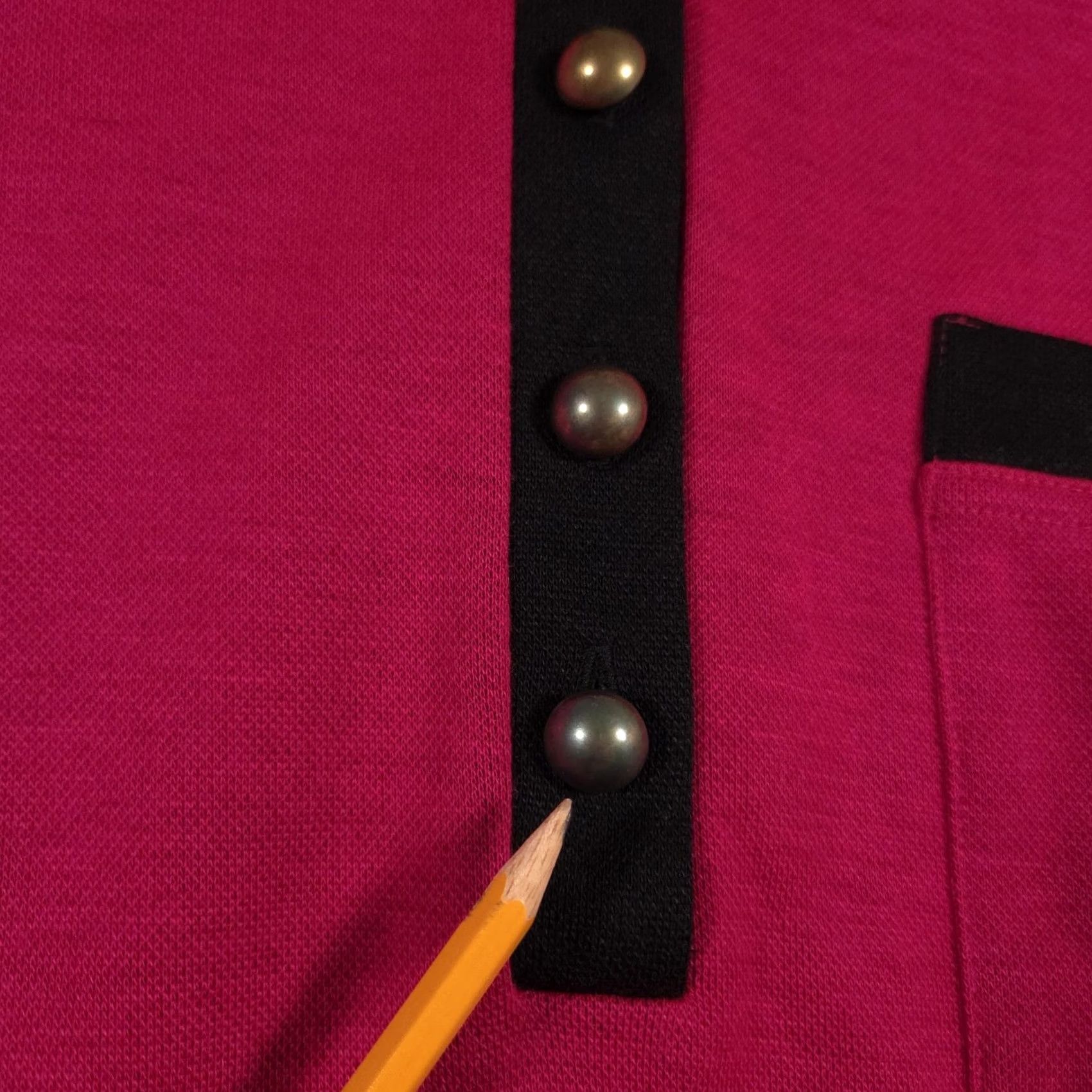 Vintage Cathy Daniels Sweater Womens Large Pink Pocket Long Sleeve NWT Pullover Crew Neck Size L / US 10 / IT 46 - 6 Thumbnail