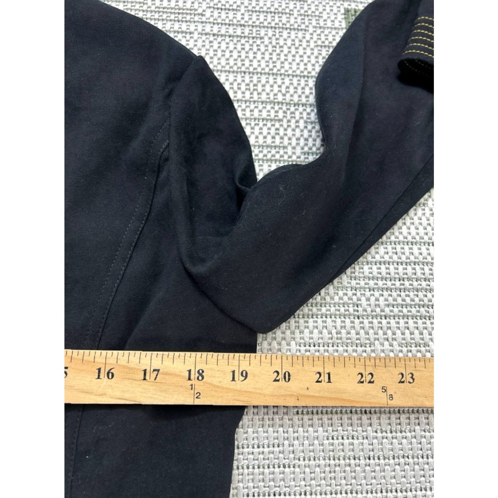 St. John St.John Jacket Womens Small Black Yellow Knit Full Zip Size S / US 4 / IT 40 - 6 Thumbnail