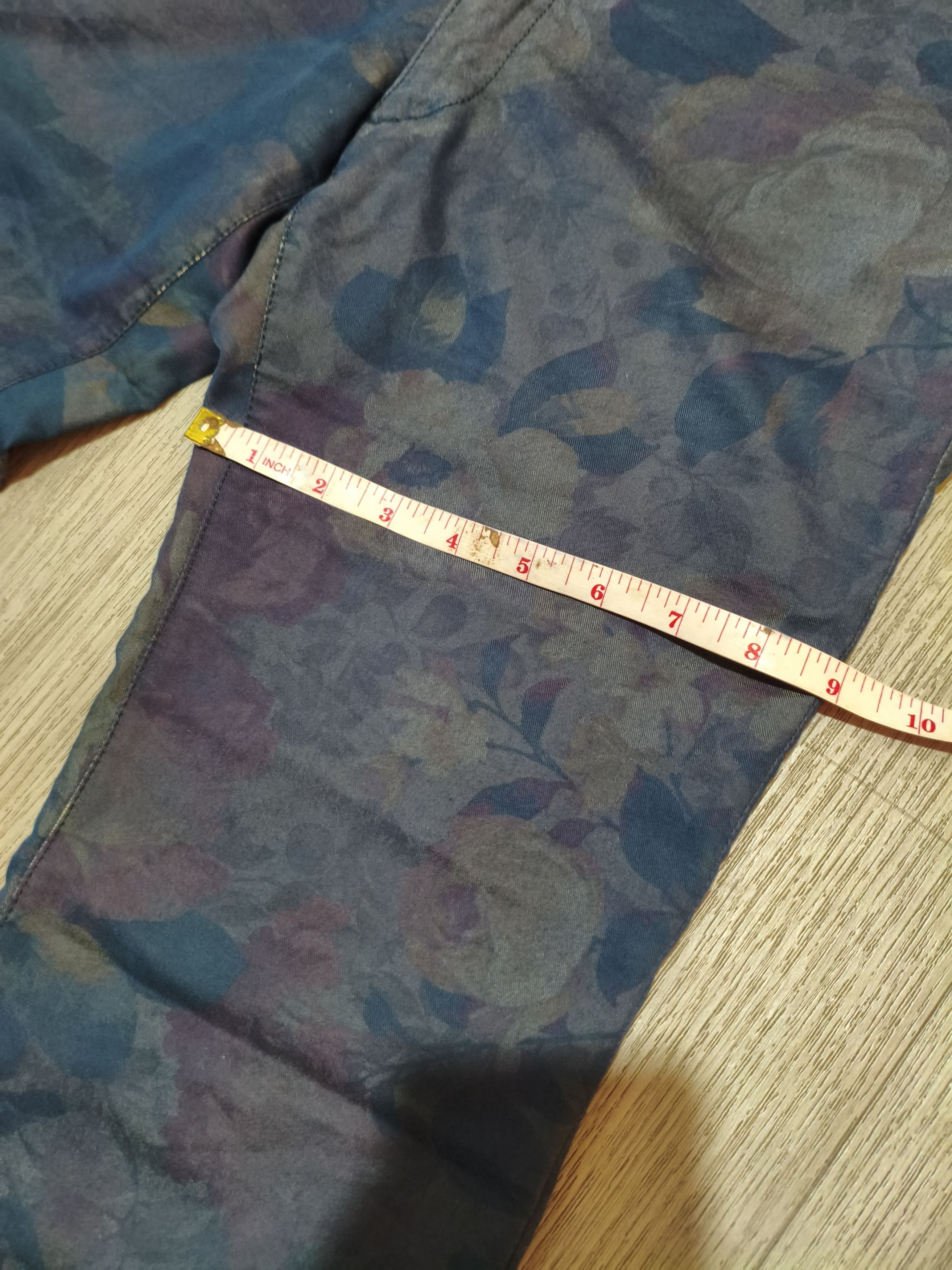 Tornado Mart Tornado Mart rose flowery flare pants Size 38" / US 16 / IT 52 - 6 Thumbnail