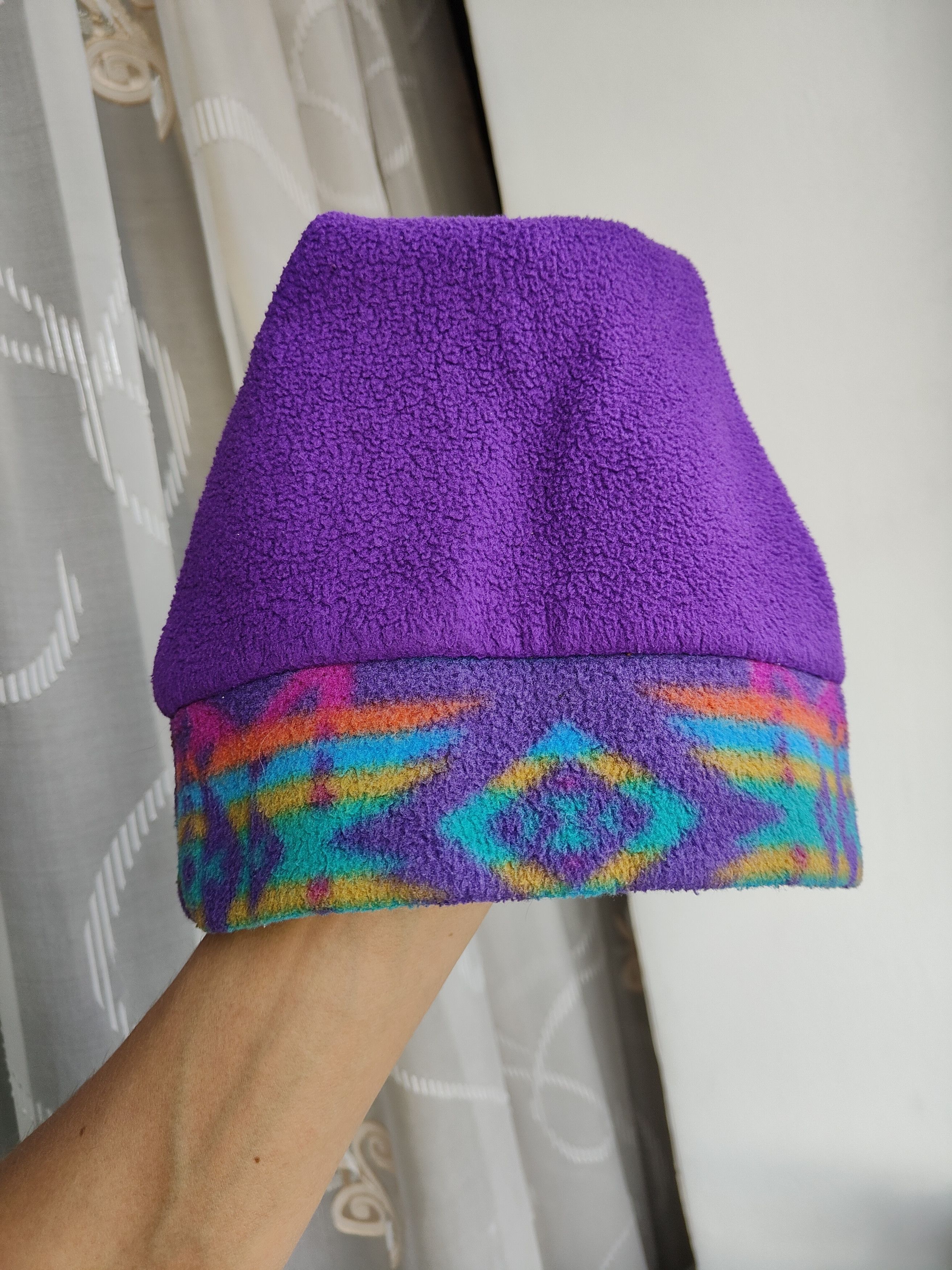 Polartec Vintage Polartec Series Zoo Ultra Rare 90s Fleece Hat Size ONE SIZE - 4 Thumbnail