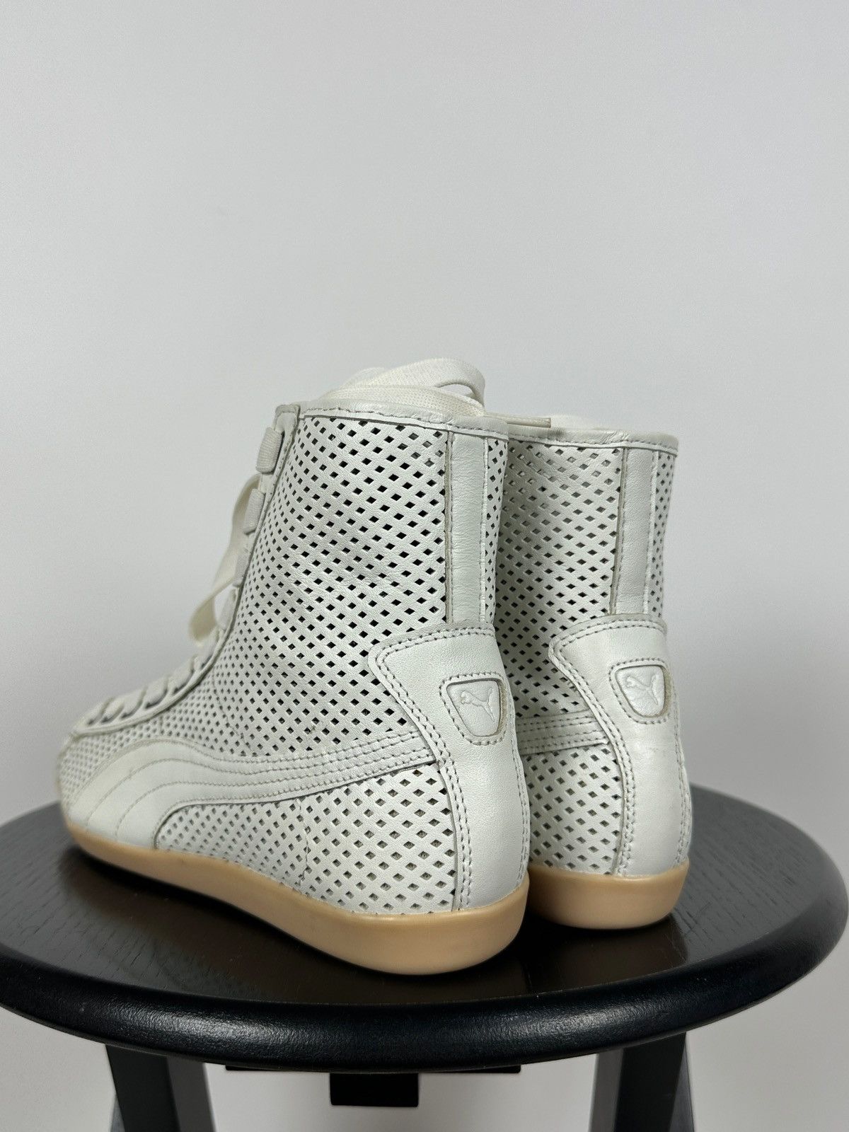 Puma Vintage Puma Y2K Speedcat Hi Top Leather Sneakers Size US 10 / IT 40 - 3 Thumbnail