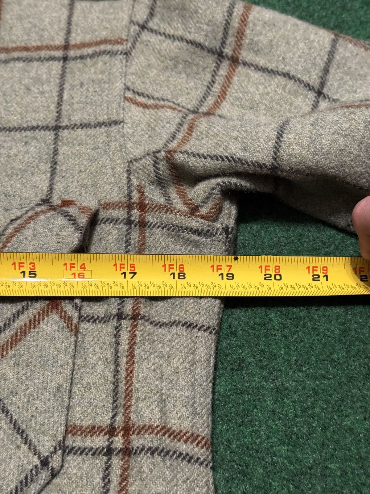 Woolrich Woolen Mills VTG 60s Woolrich Wool Flannel Jacket Shirt Plaid 19x28 Size US S / EU 44-46 / 1 - 5 Thumbnail