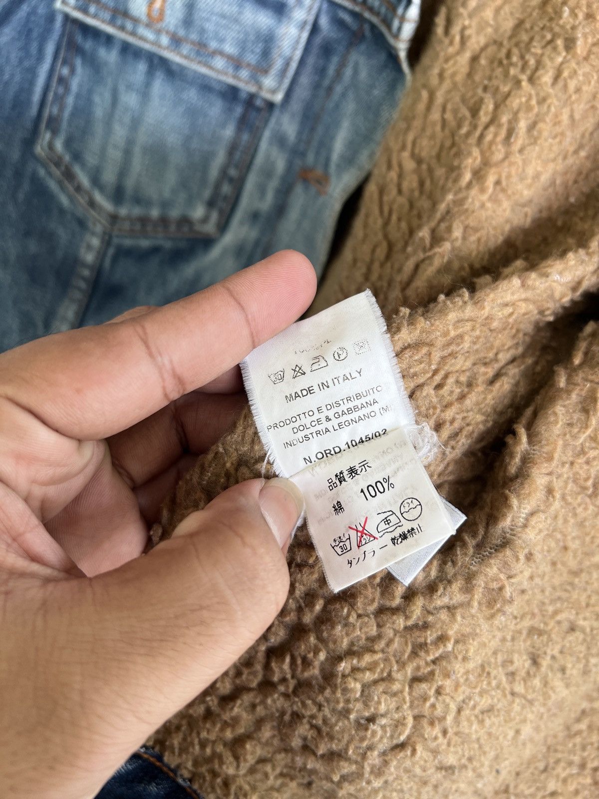 Dolce & Gabbana Dolce & Gabanna sherpa lined denim western trucker jacket Size XS / US 0-2 / IT 36-38 - 12 Thumbnail