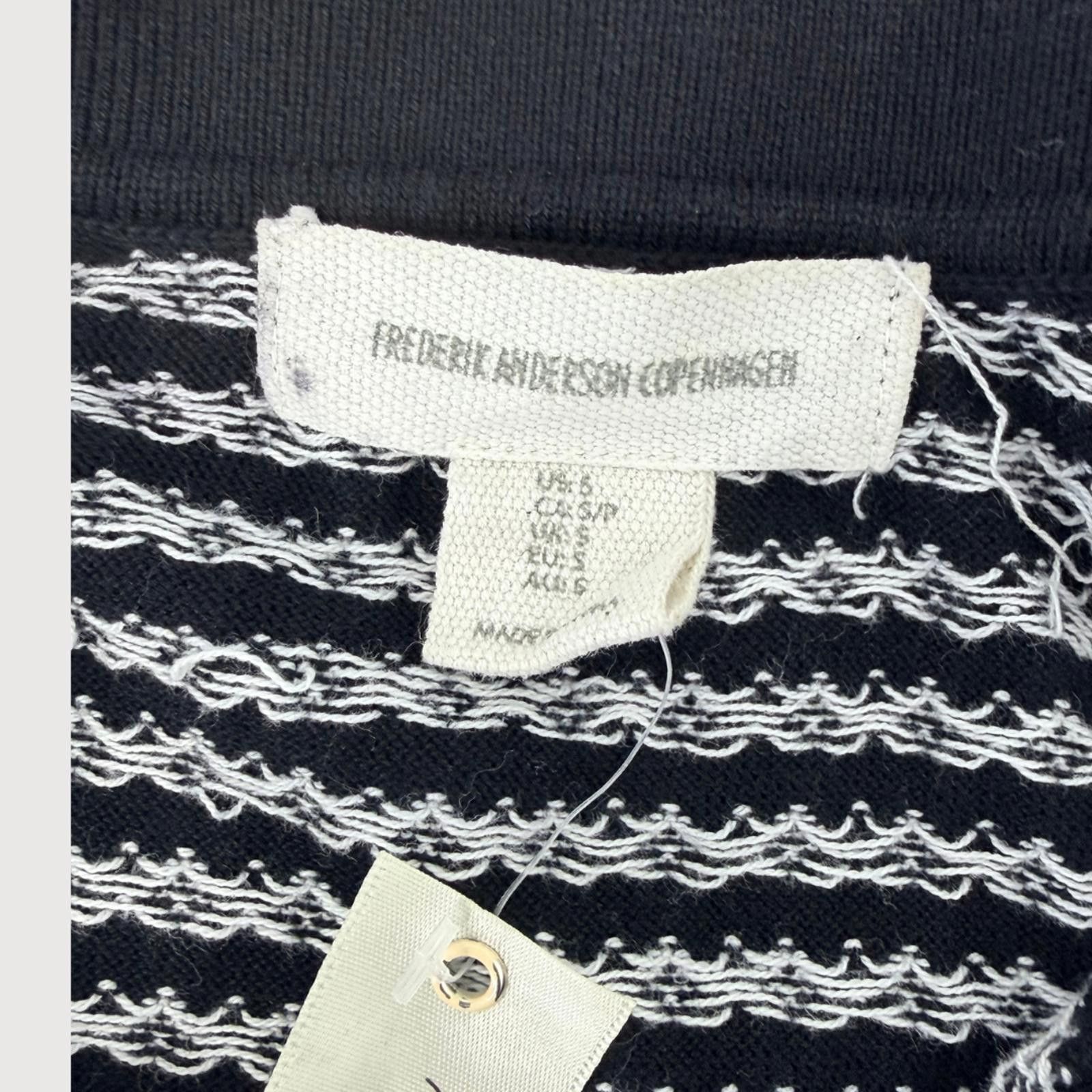 Other Frederik Anderson Polo Knit Short Sleeve Black S Size US S / EU 44-46 / 1 - 5 Thumbnail