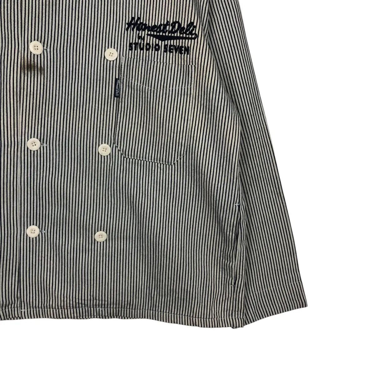 Garment Reproduction of Workers Honest Deli by Studio Seven X GU hickori denim chore jacket Size US L / EU 52-54 / 3 - 10 Thumbnail