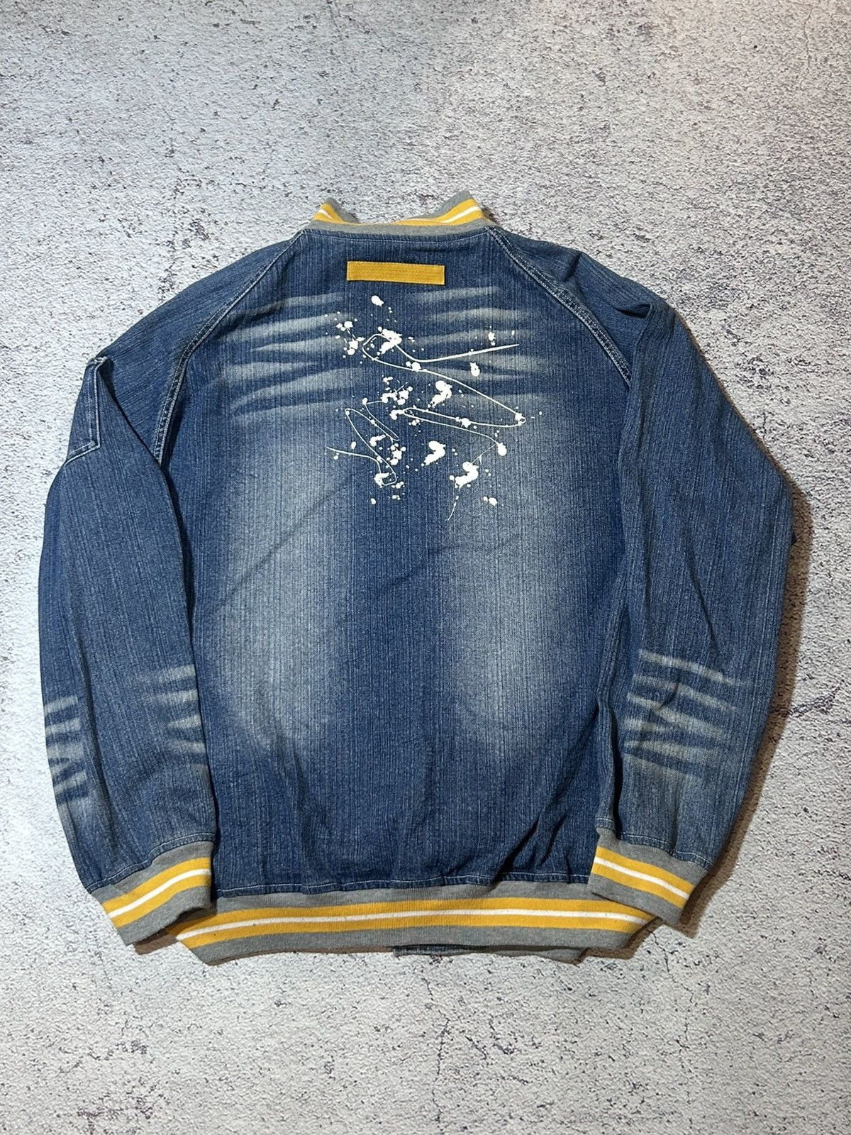 NBA NBA Los Angeles Lakers Denim Varsity Jacket (UNK) Archive Size US L / EU 52-54 / 3 - 10 Thumbnail