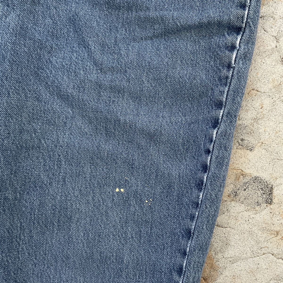Levi's Vintage Distressed 90s Levi’s 522 Made In USA Denim Pants Size 38" / US 16 / IT 52 - 5 Thumbnail