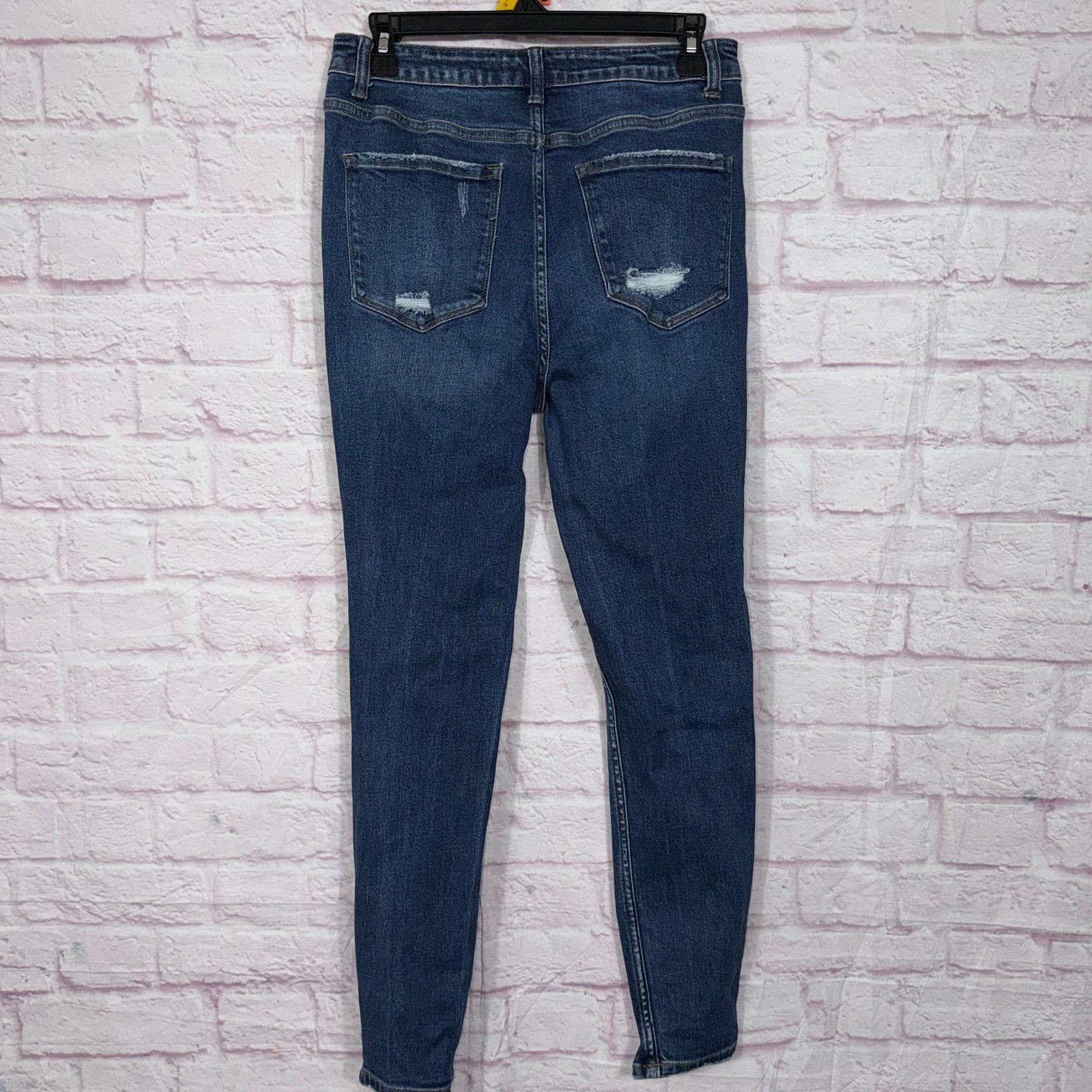 Other Vervet Blue Size 29 Distressed Skinny Jeans Size 29" - 6 Thumbnail