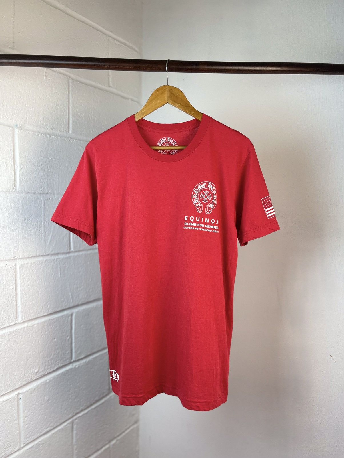 Chrome Hearts × Eddie Bauer Chrome Hearts Climb For Heroes Tee Size US M / EU 48-50 / 2 - 1 Thumbnail