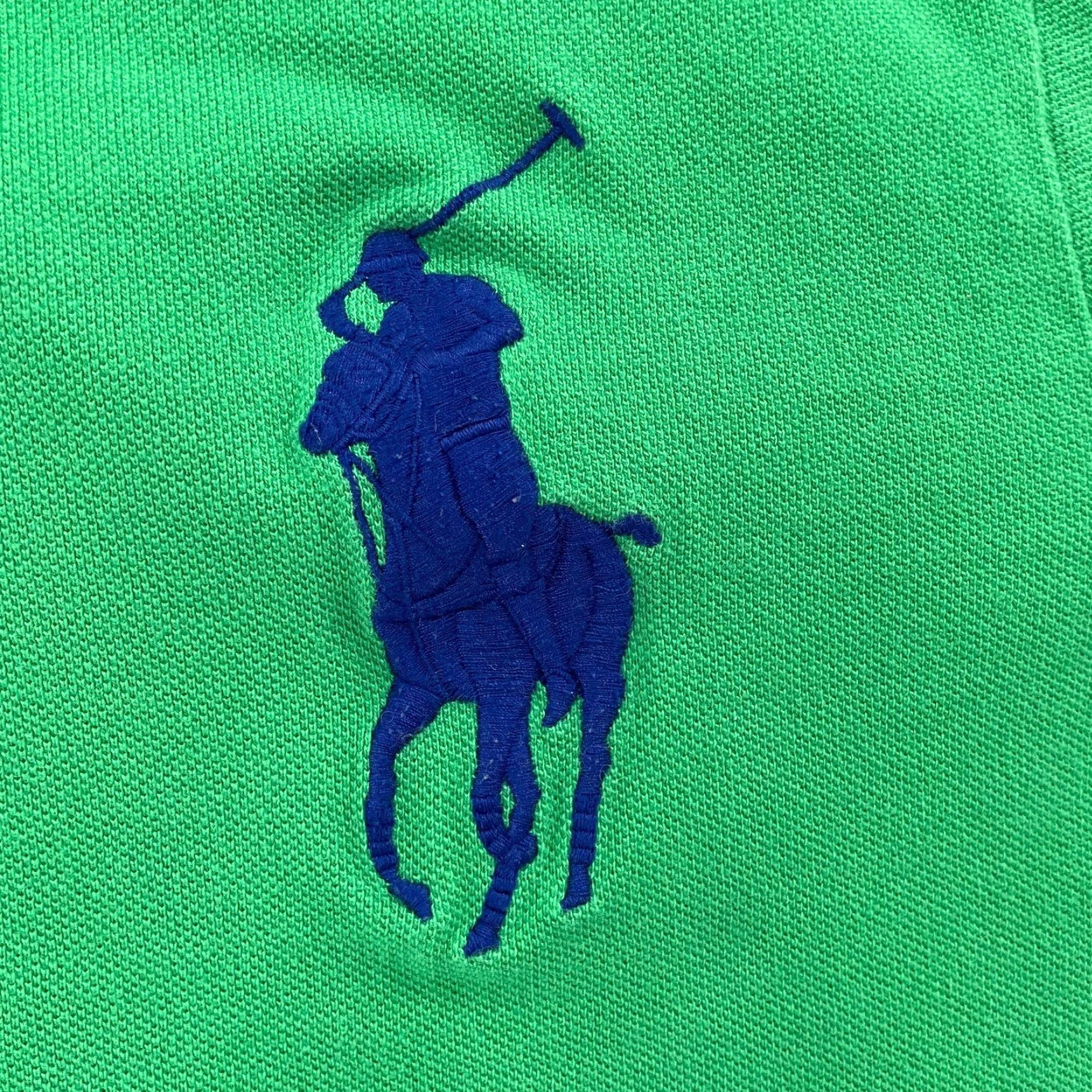 Polo Ralph Lauren Polo Ralph Lauren Shirt Adult XL Green Polo Big Pony Mens Size US XL / EU 56 / 4 - 5 Thumbnail