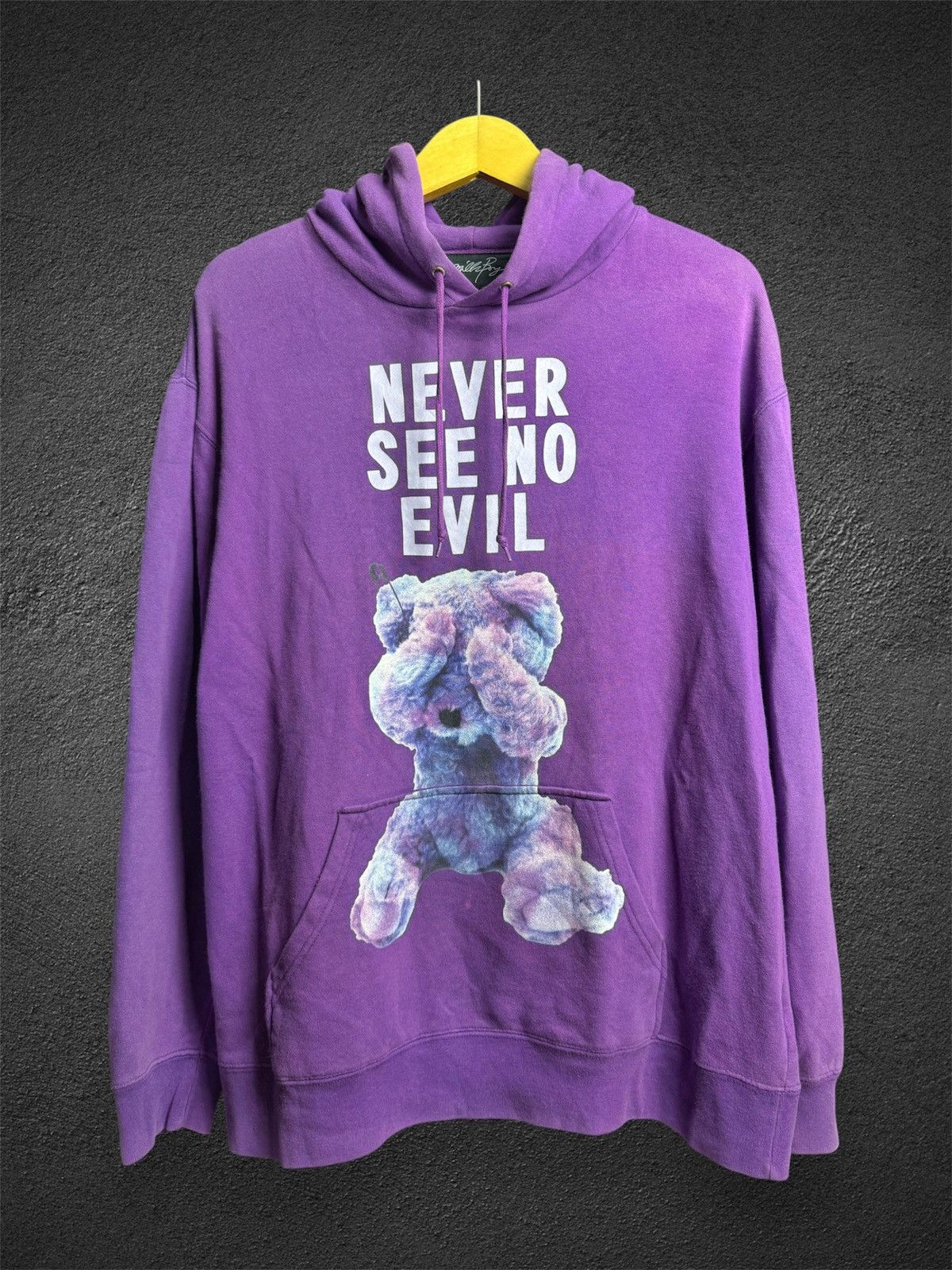 20471120 × Beauty Beast × Japanese Brand Never See No Evil Milkboy Hoodie Size US L / EU 52-54 / 3 - 1 Thumbnail