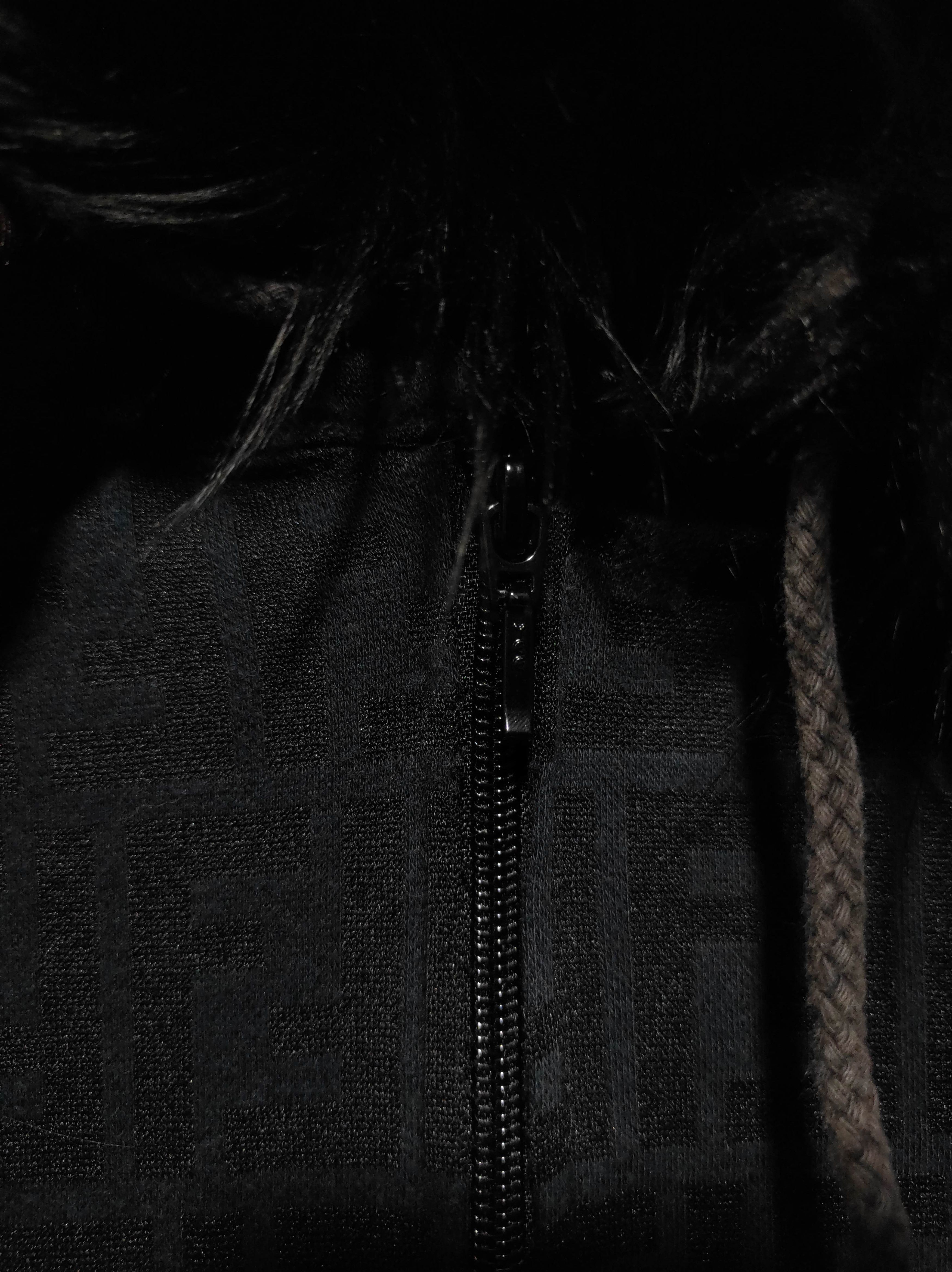 Japanese Brand Black Monogram zip fur hoodie ifsix LGB style Size US M / EU 48-50 / 2 - 6 Thumbnail