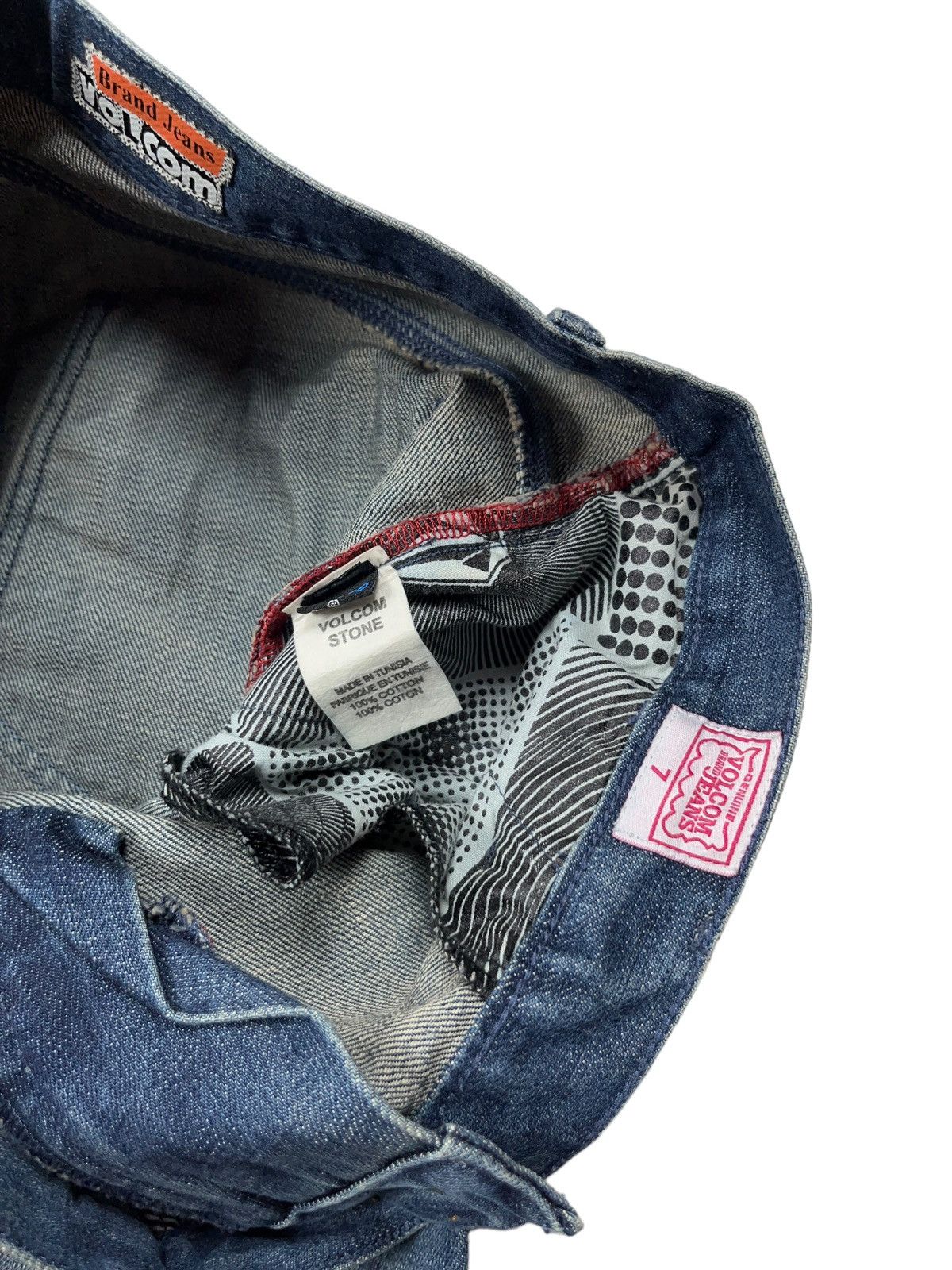 Vintage × Volcom Vintage y2k Volcom Low Rise Jeans Skateboarding Size 33" - 8 Thumbnail