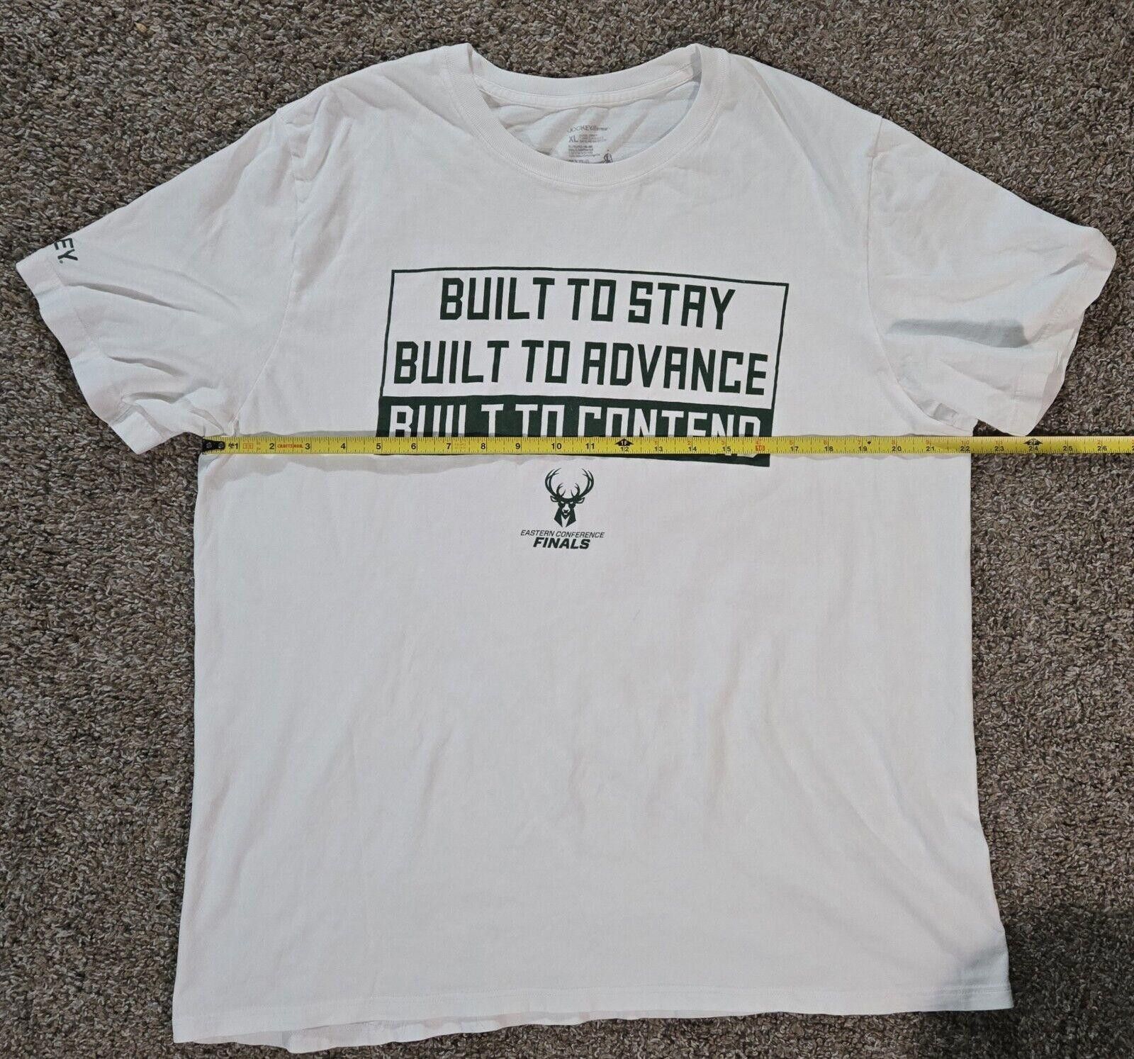 Jockey "Built To Contend" Milwaukee Bucks Eastern Conference Finals Size US XL / EU 56 / 4 - 6 Thumbnail