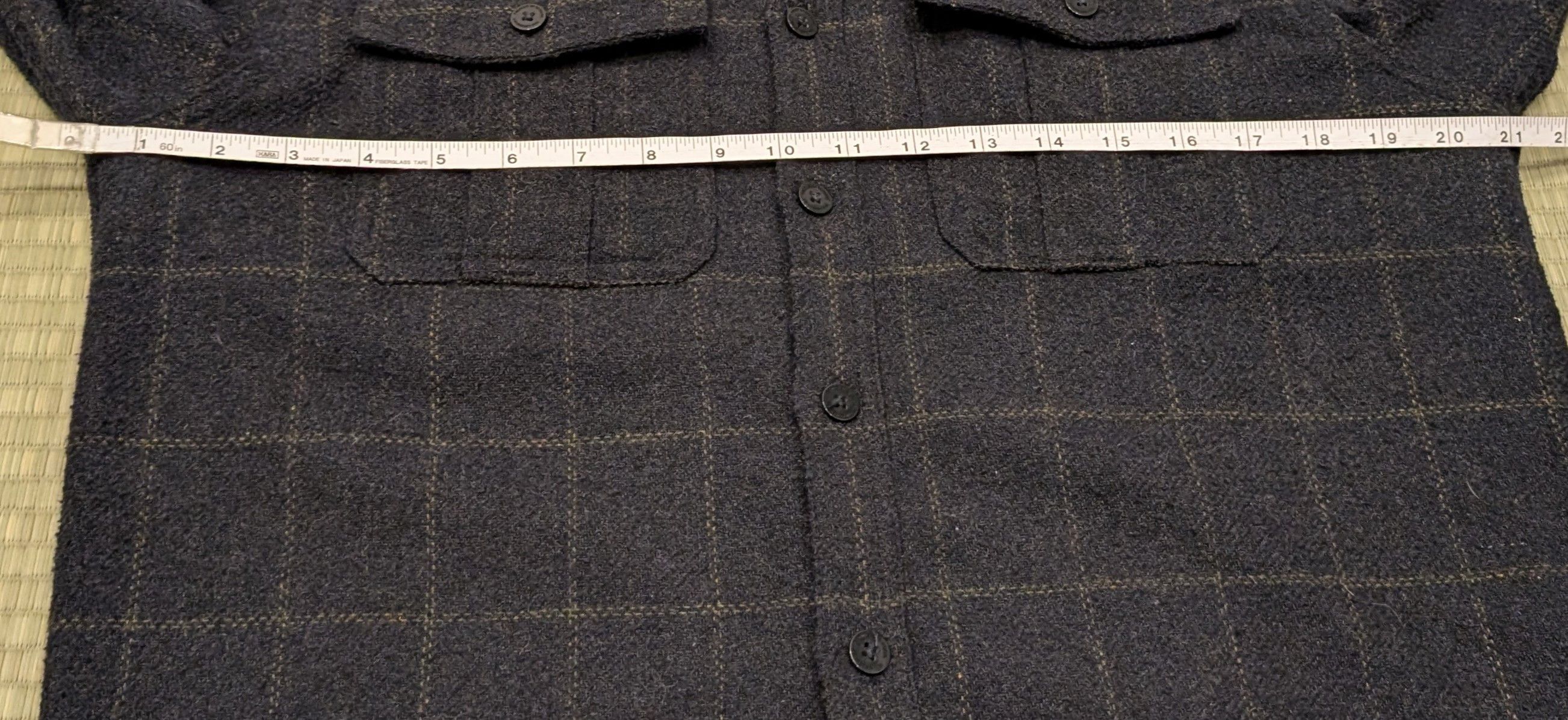 Han Kjobenhavn Han Kjobenhavn Garden Shirt Plaid Wool Blend Size US L / EU 52-54 / 3 - 5 Thumbnail