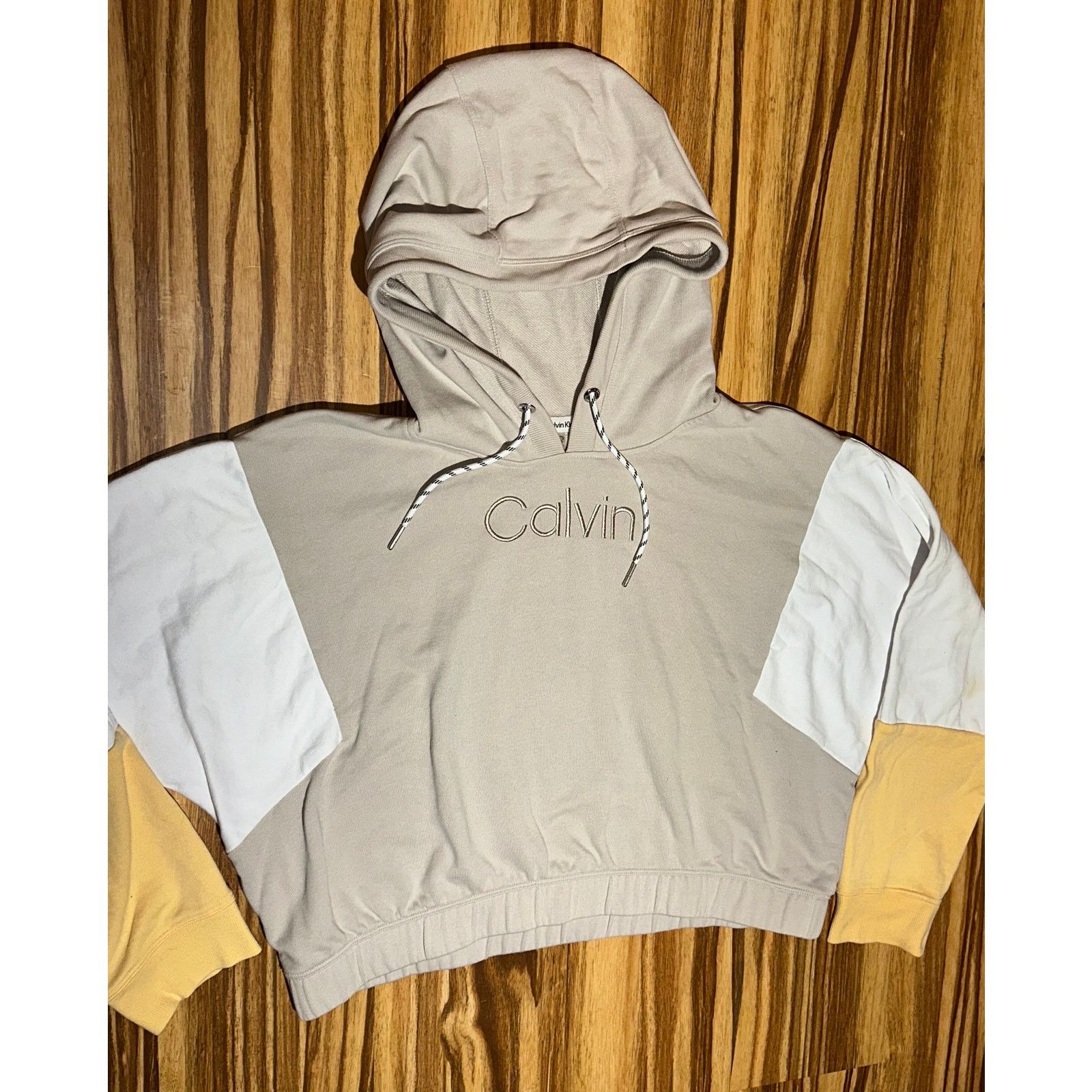 Calvin Klein Calvin Klein Brown Bellybutton Short Hoodie Size 2XL Size XXL / US 16-18 / IT 52-54 - 4 Thumbnail