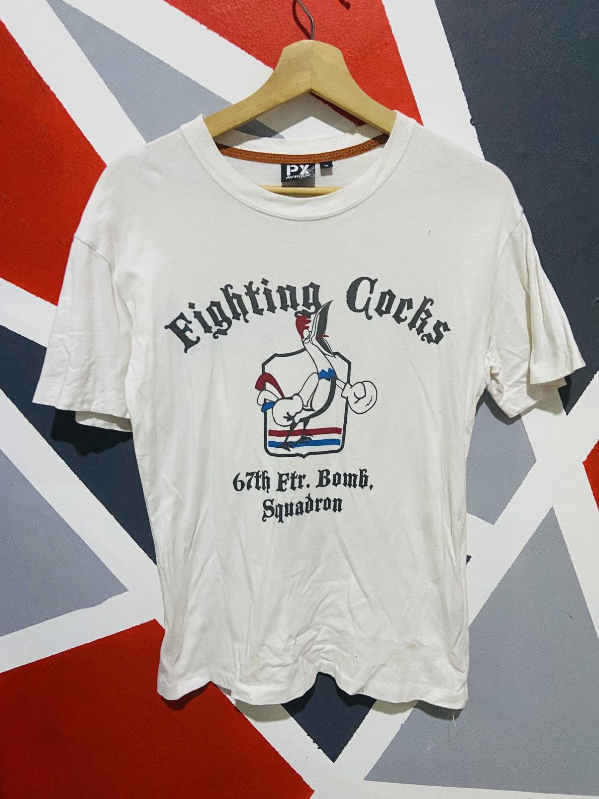 Avirex Avirex - Fighting Cocks 67th Ftr. Bomb Squadron Size US S / EU 44-46 / 1 - 1 Thumbnail