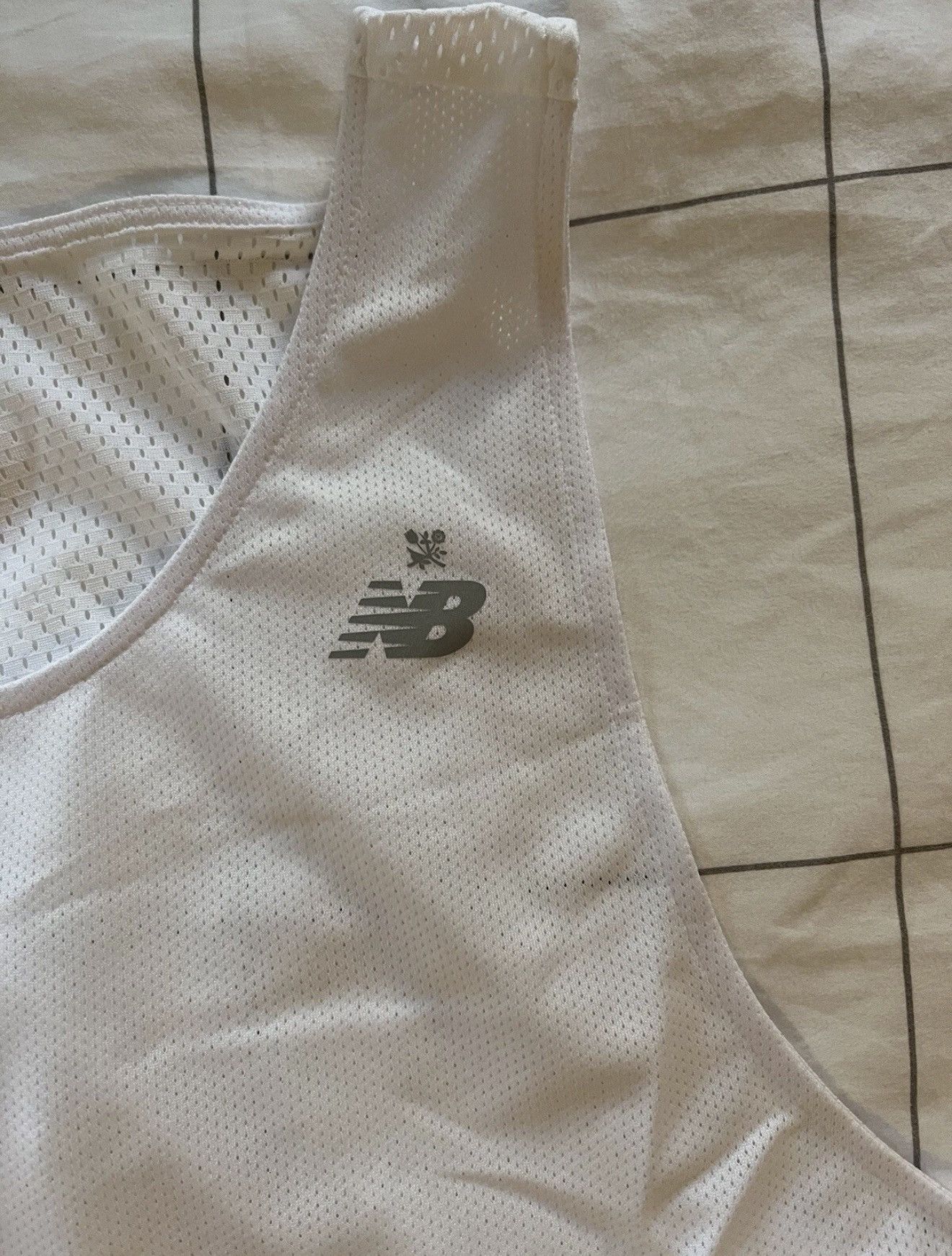 Aime Leon Dore × New Balance Aime Leon Dore ALD New Balance Racing Singlet White Tank XL Size US XL / EU 56 / 4 - 3 Thumbnail