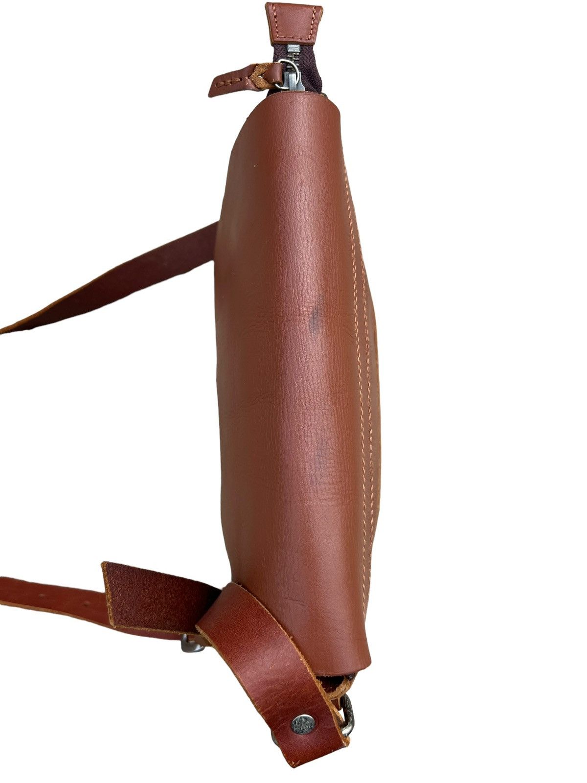Leather Vintage H1203 Mano Fece Japan Leather Bag Size ONE SIZE - 16 Thumbnail
