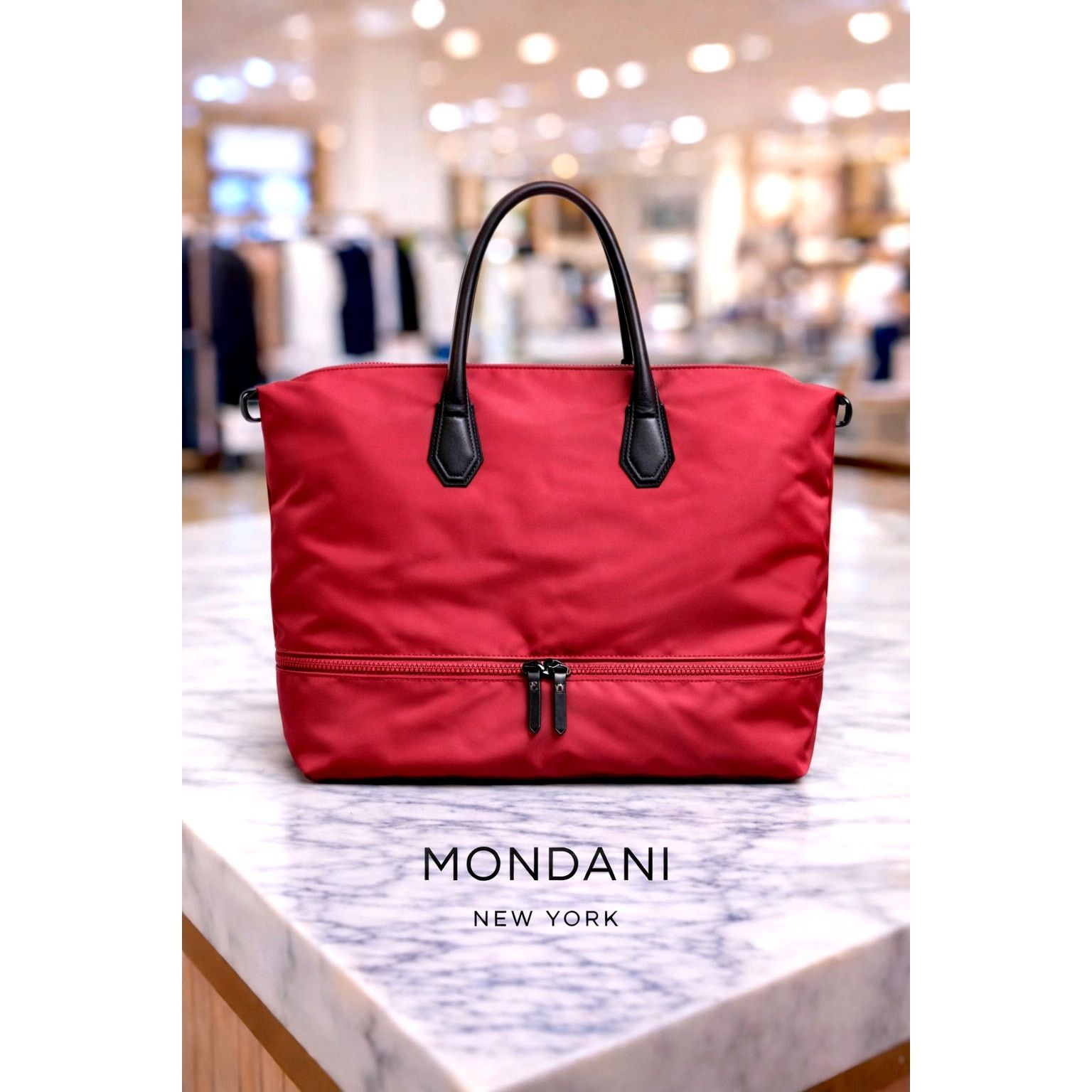 Other Mondani New York Weekender - Maroon - XL Size ONE SIZE - 1 Thumbnail