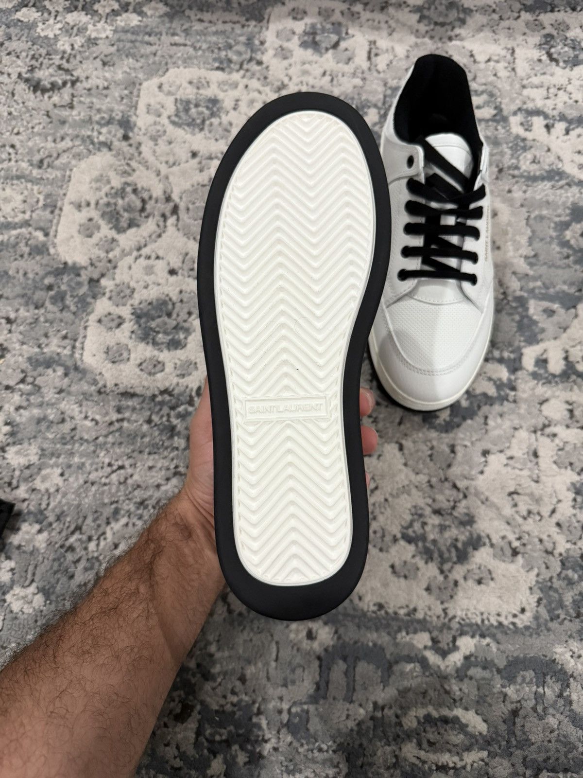 Yves Saint Laurent Saint Laurent Men’s SL/61 Low Top Sneakers Size 42 (US 9) Size US 9 / EU 42 - 6 Thumbnail