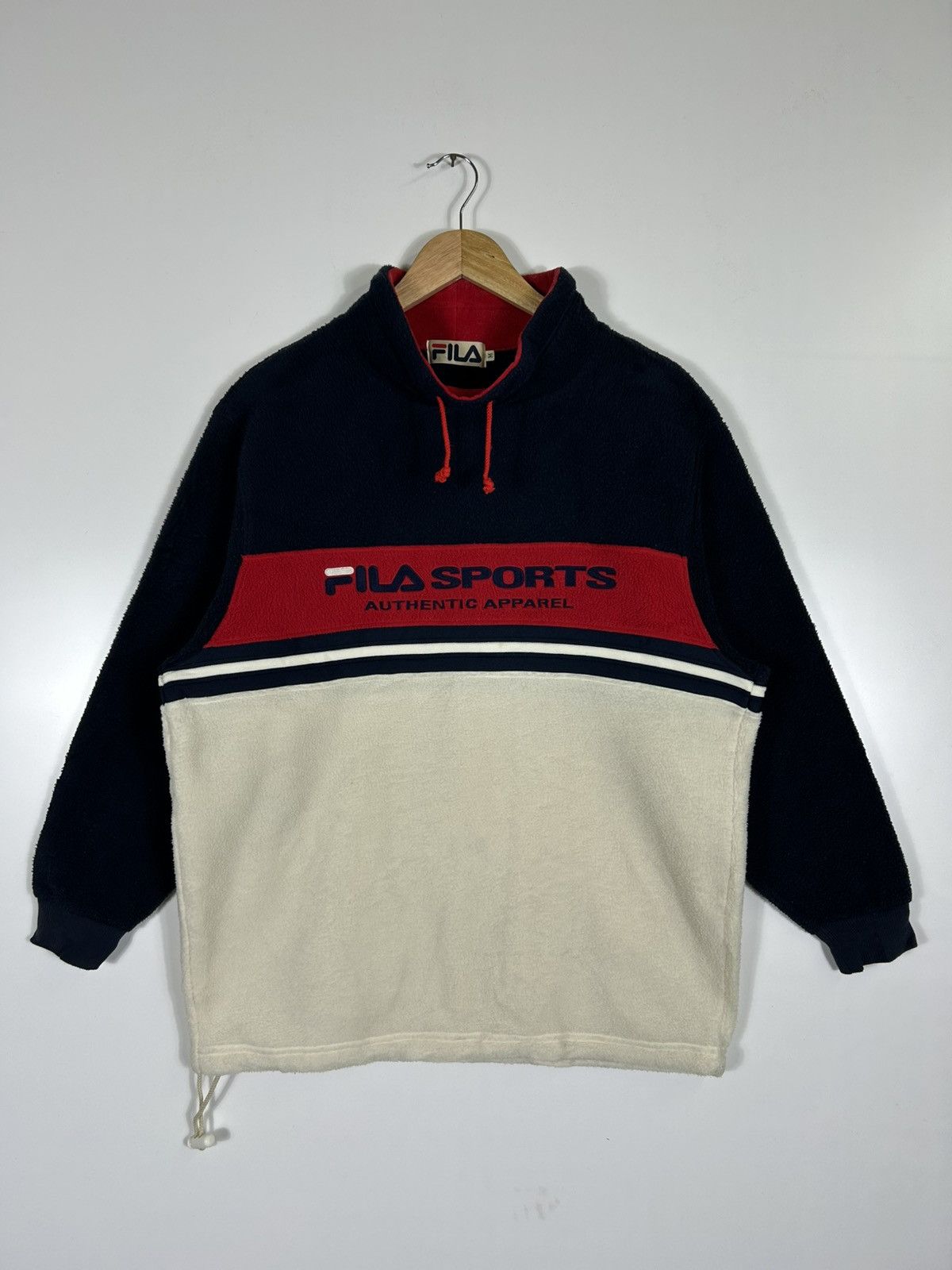 Fila ⚡️Vintage Fila Sport Fleece Sweatshirt Size US M / EU 48-50 / 2 - 1 Thumbnail