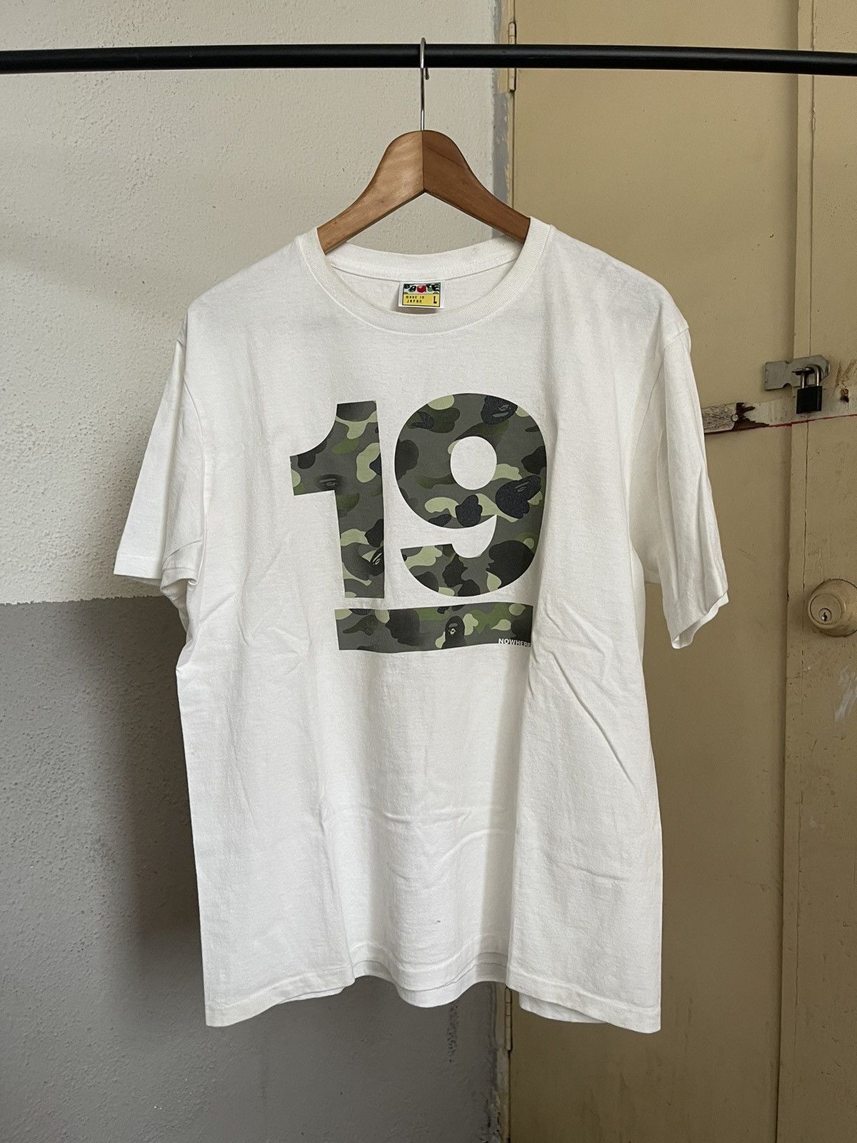 Bape Nowhere 19th Anniversary Tee Size US L / EU 52-54 / 3 - 1 Thumbnail