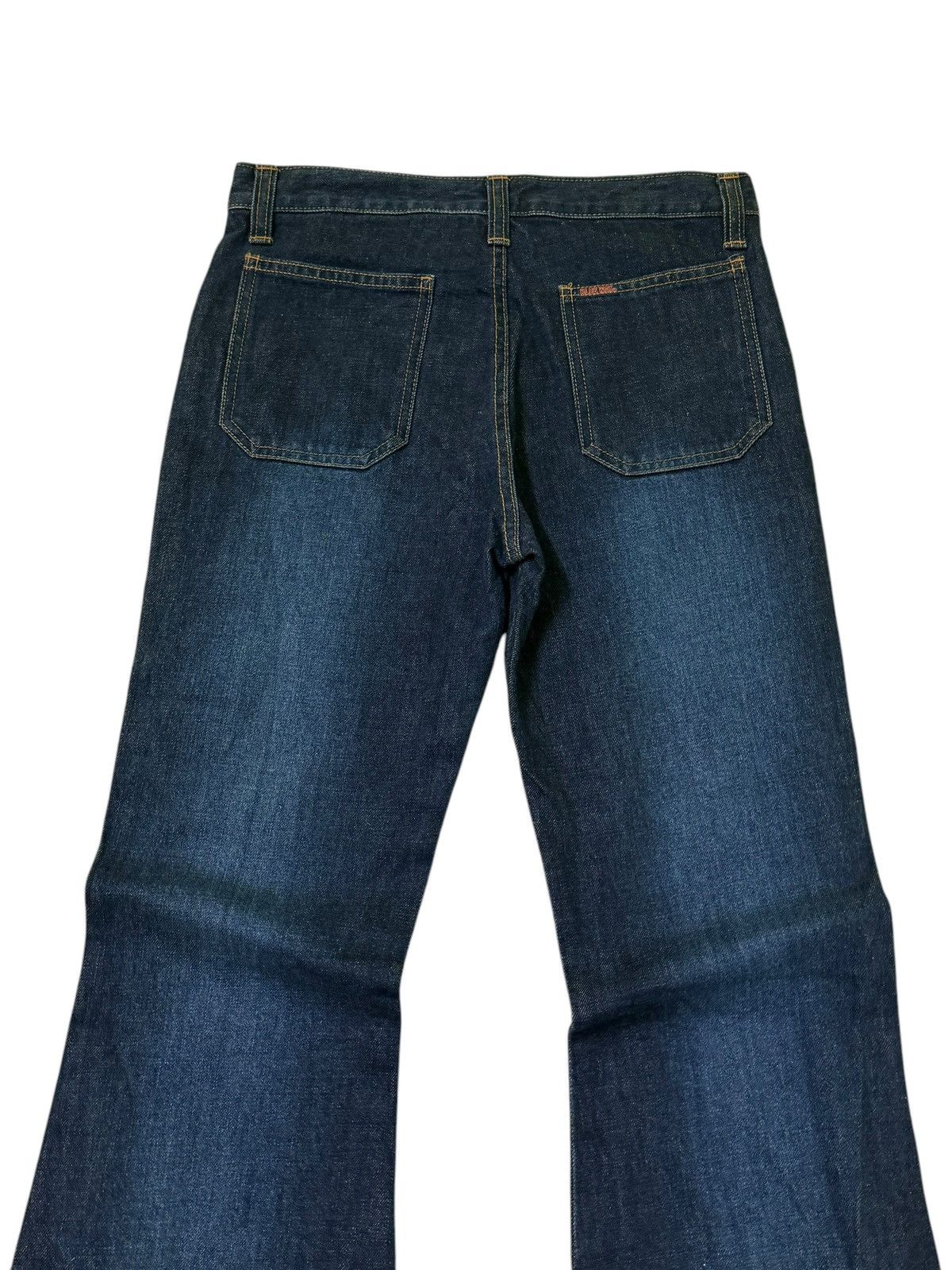 Hysteric Glamour × Japanese Brand FLARED VINTAGE BLUE WAY BELL BOTTOM BOOTCUT DENIM Size US 28 / EU 44 - 8 Thumbnail
