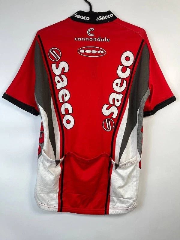 Other Bike Cycling Jersey Shirt Team Saeco Estro Cannondale Size L Size US L / EU 52-54 / 3 - 3 Thumbnail