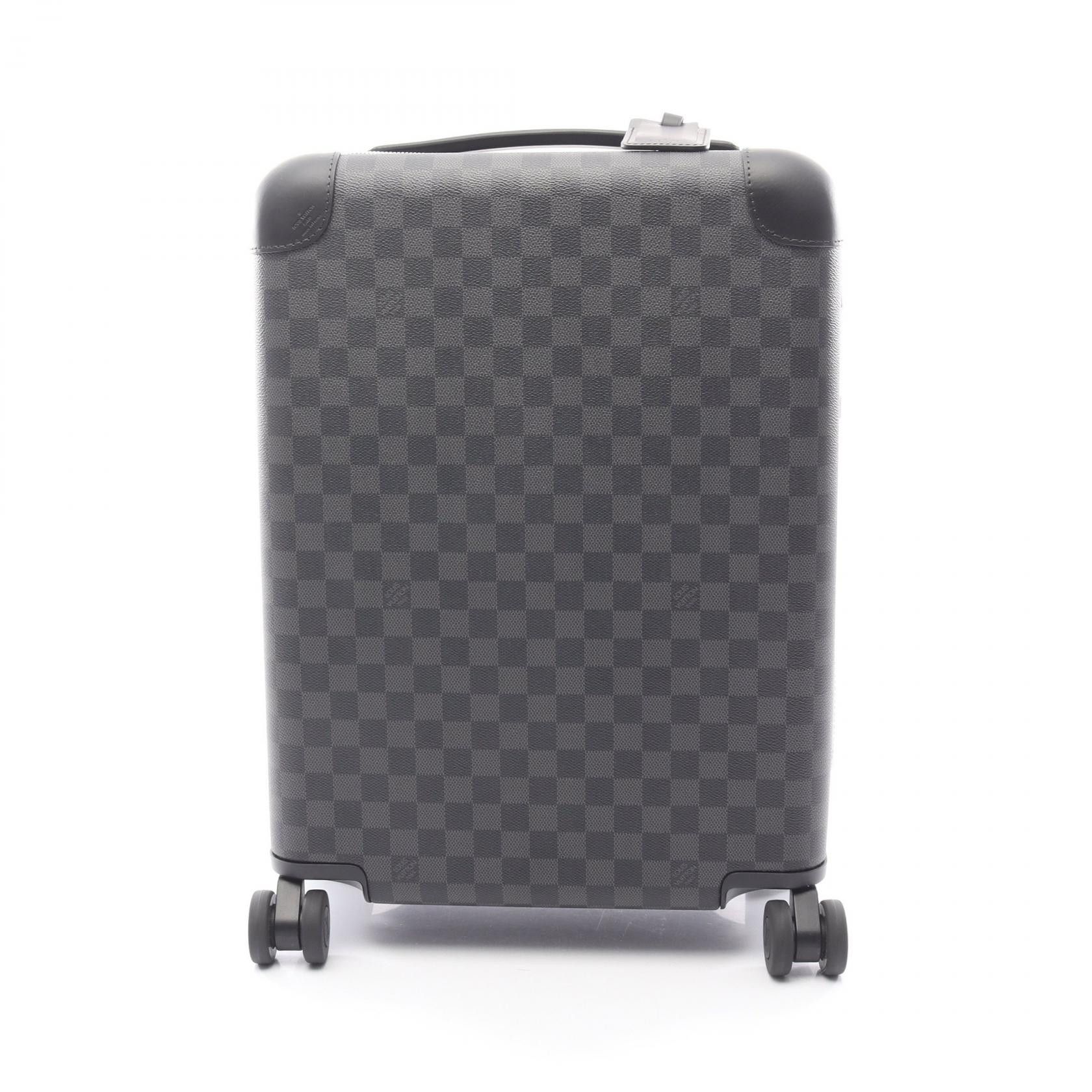 Louis Vuitton Louis Vuitton Louis Vuitton Horizon 50 Damier Graphite Trolley Textile Travel Bag N23210 DUTY FREE for USA Size ONE SIZE - 1 Thumbnail