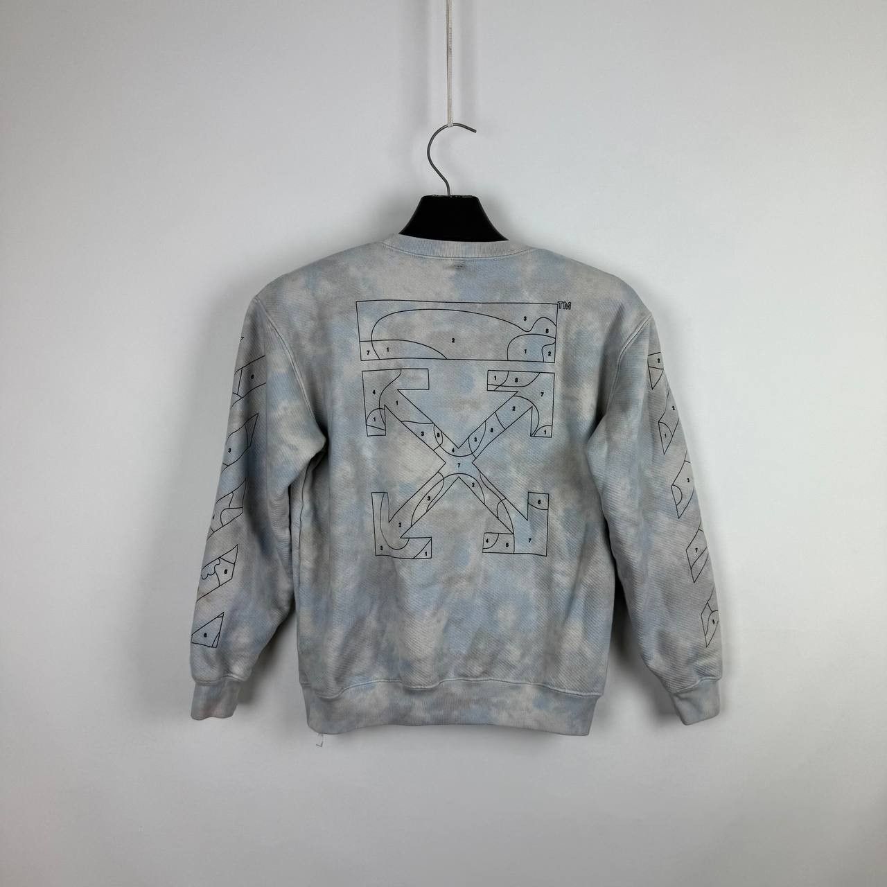 Off-White Off White Sweatshirt Hoodie SS2020 Tie Dye Size US XS / EU 42 / 0 - 1 Thumbnail