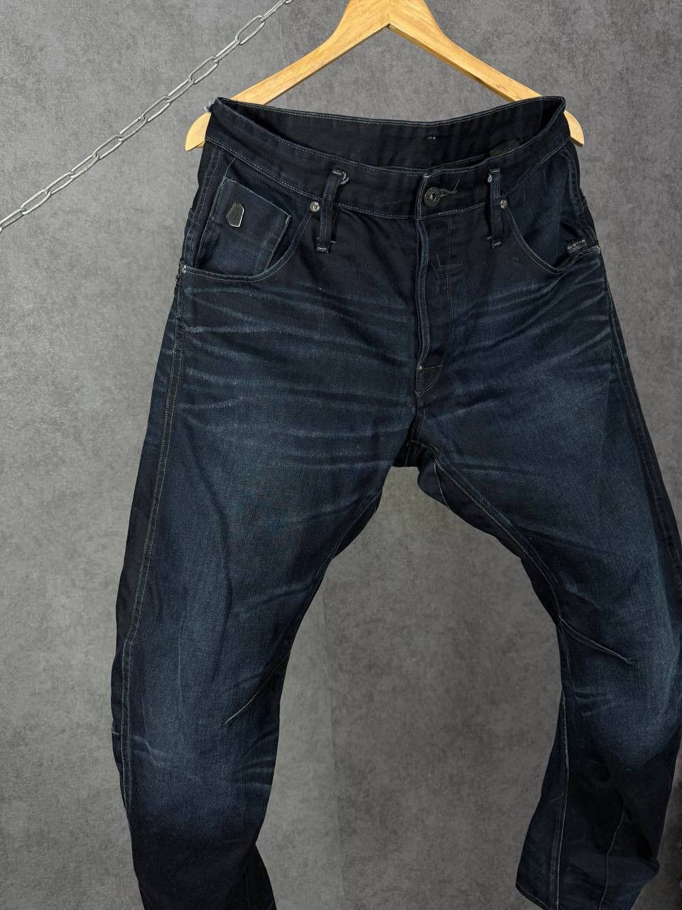G-Star G Star Raw asymmetric designer jeans Size US 36 / EU 52 - 3 Thumbnail