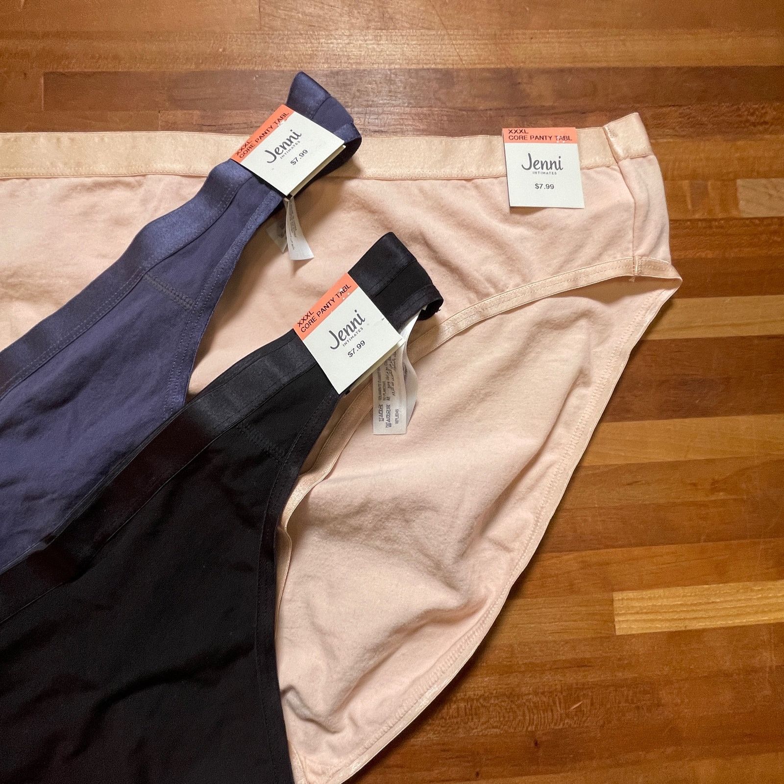 Other Jenni Women's 2 Thong 1 hipster set XXL Size ONE SIZE - 5 Thumbnail