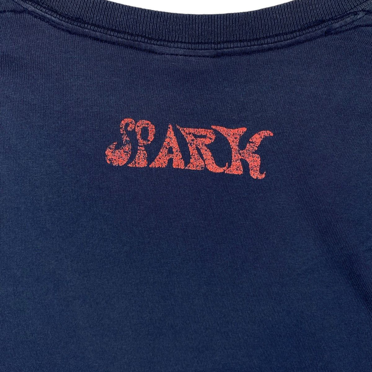 Vintage Vintage 90's SPARK No.1 Faded Logo Graphic Tee Shirt Size US M / EU 48-50 / 2 - 6 Thumbnail