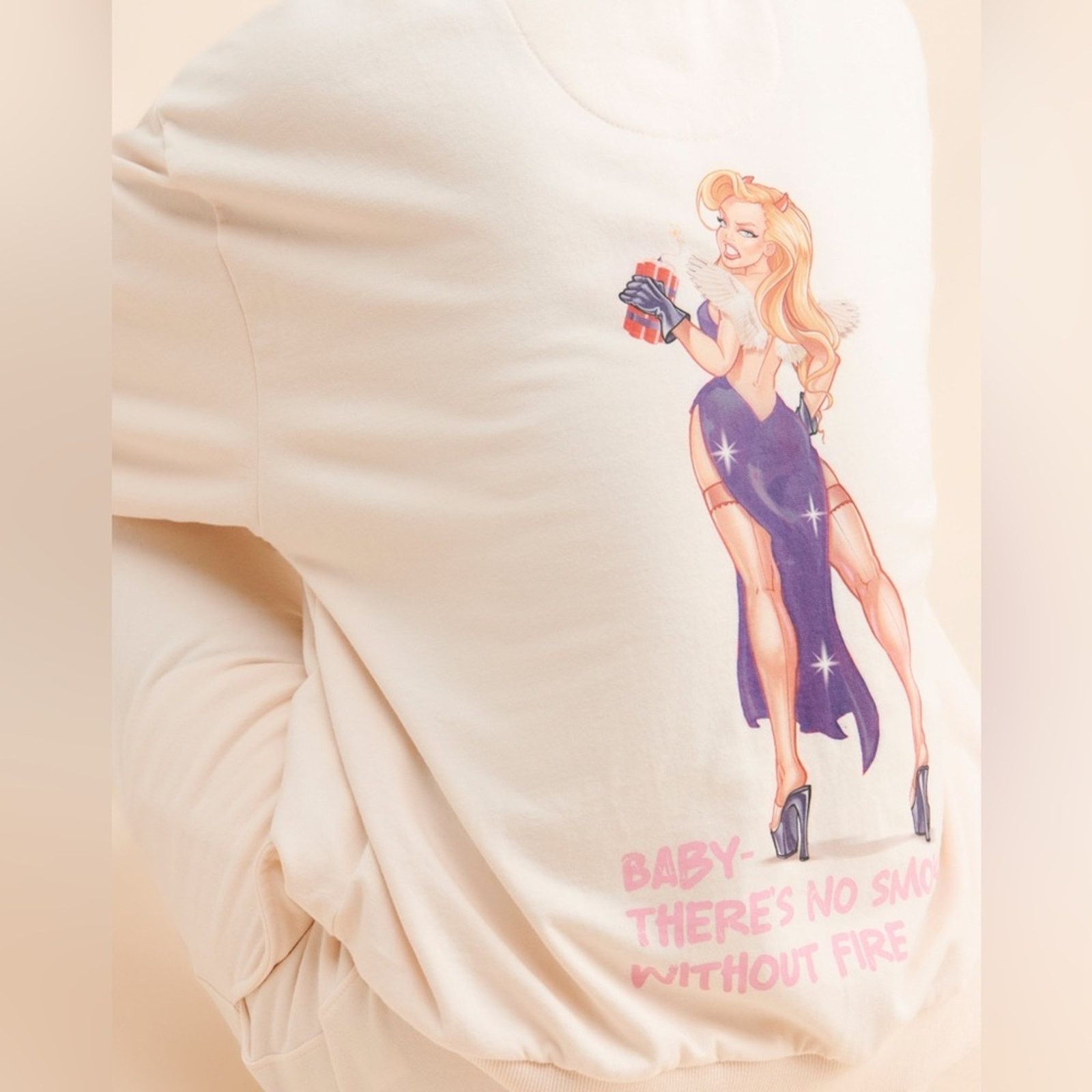 Boys Lie Boys Lie “Shoot Your Shot” Crewneck – One Size(item #077) Size ONE SIZE - 2 Thumbnail