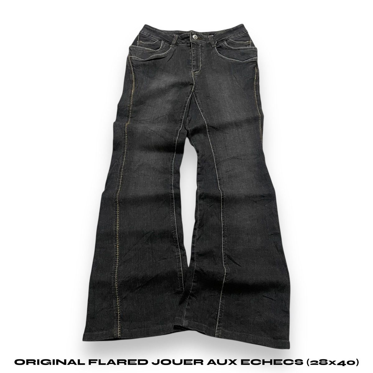 If Six Was Nine ORIGINAL FLARED JOUER AUX ECHECS (28×40) Size US 28 / EU 44 - 1 Thumbnail