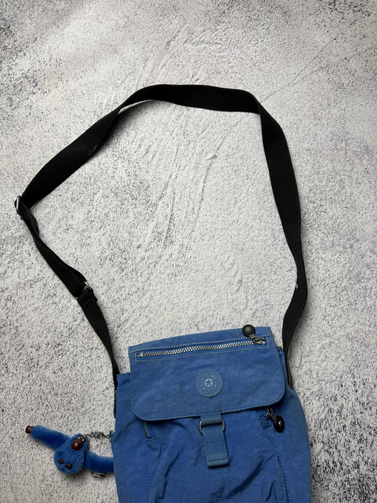 Japanese Brand Vintage Kipling Crossbody Shoulder Nylon Bag Y2K Size ONE SIZE - 4 Thumbnail