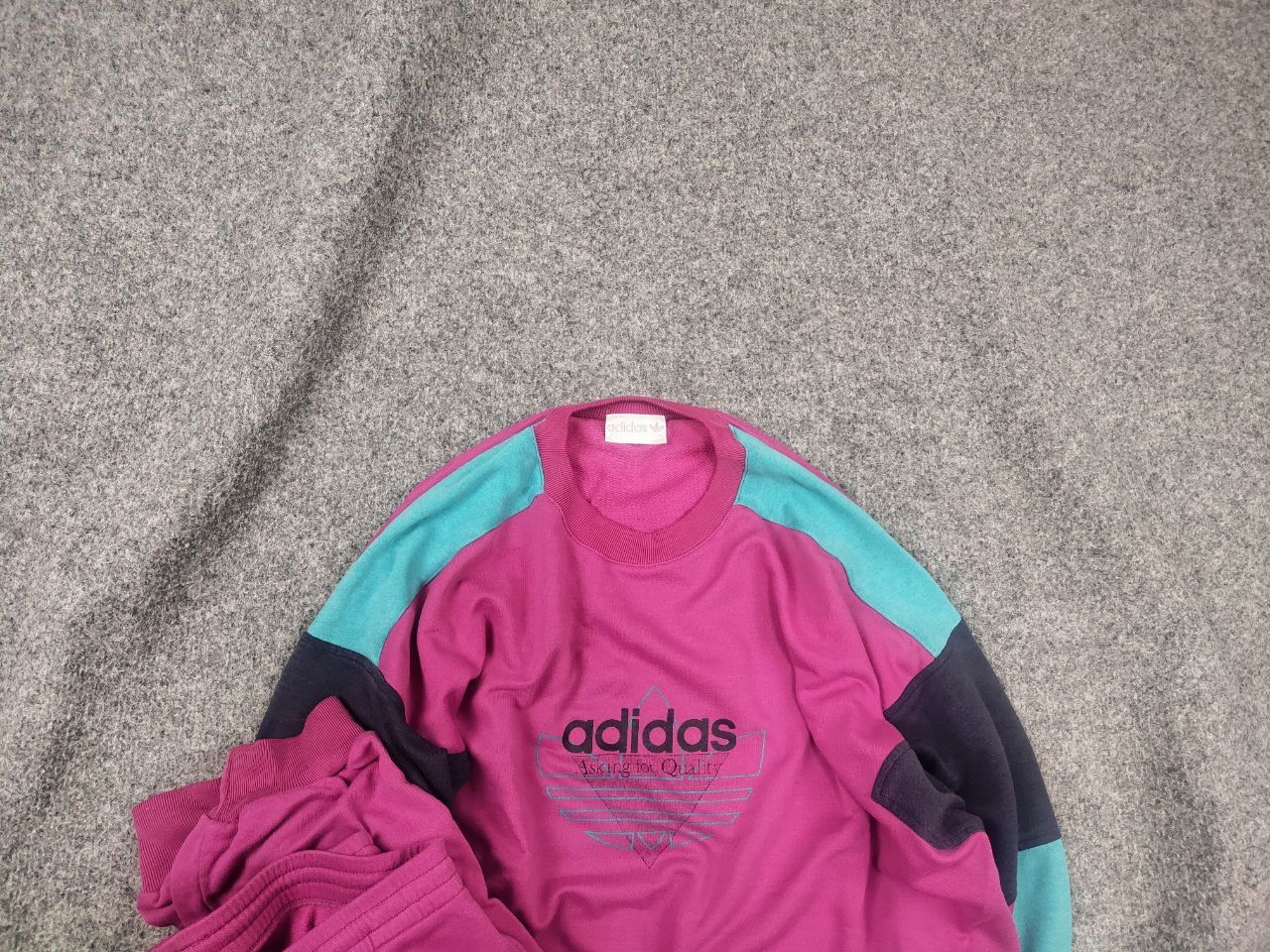 Adidas Vintage 90's Adidas Originals Tracksuit Sweatshirt Pants Size US M / EU 48-50 / 2 - 2 Thumbnail